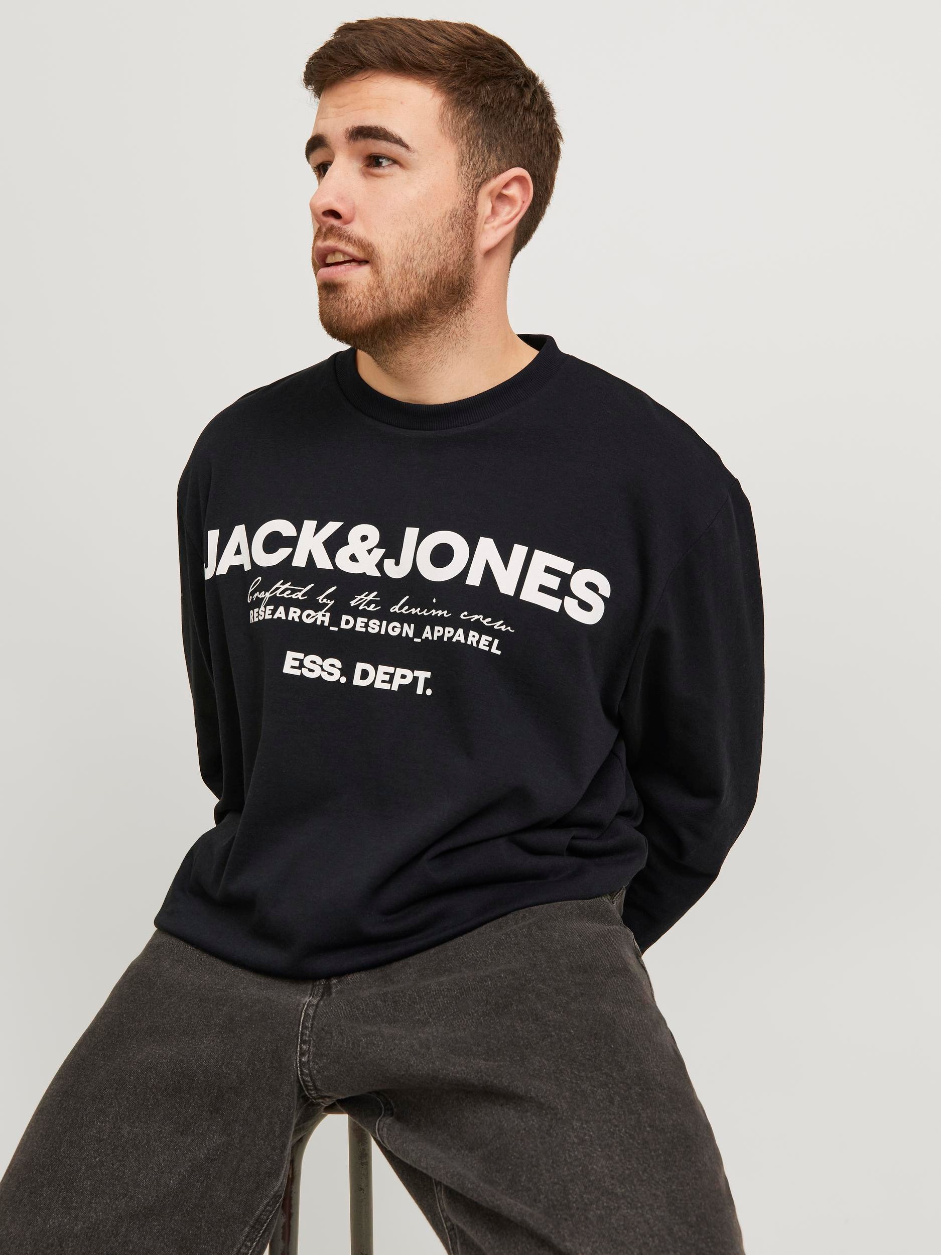 Jack & Jones PlusSize Sweatshirt »JJGALE SWEAT O-NECK PLS«