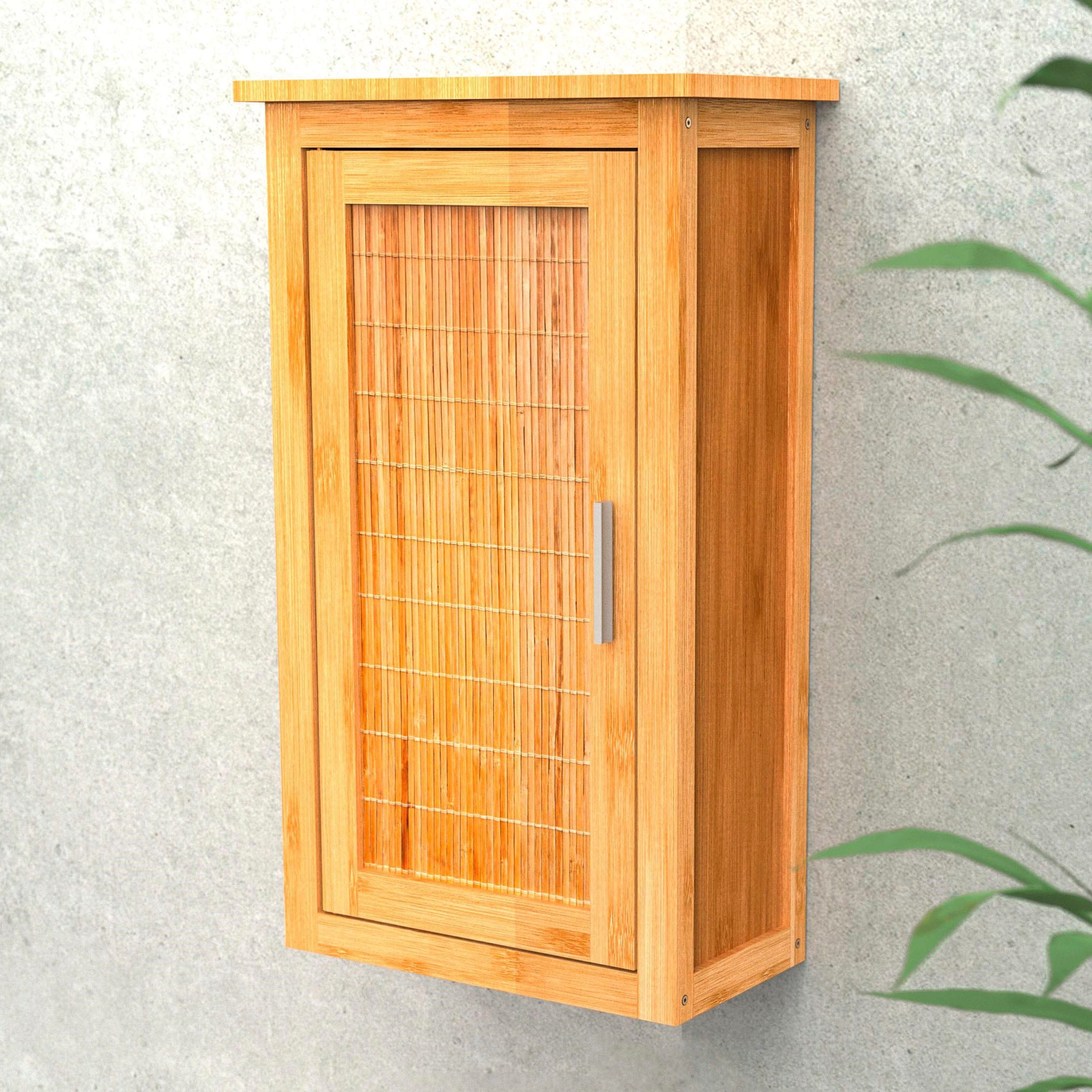 kaufen Eisl die »Bambus«, Wand, schmal nachhaltige bequem Badmöbel Bambus für Hängeschrank Badezimmerschrank