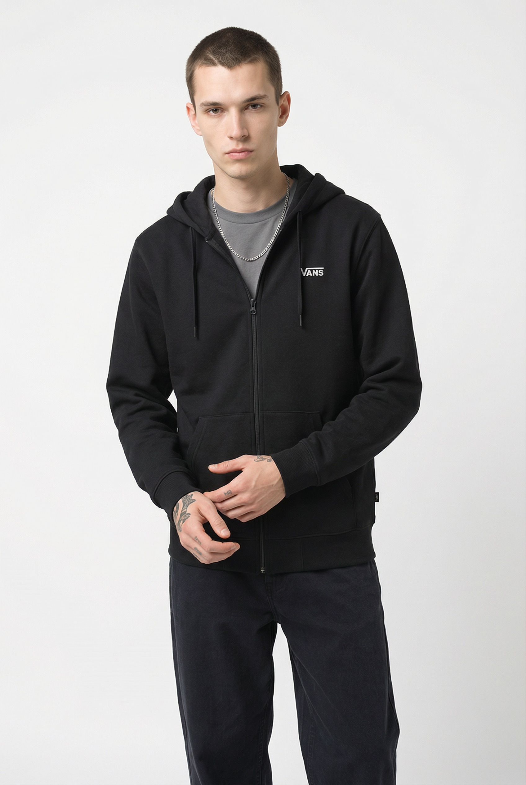 Image of Vans Kapuzensweatjacke "LEFT CHEST FZ PO"