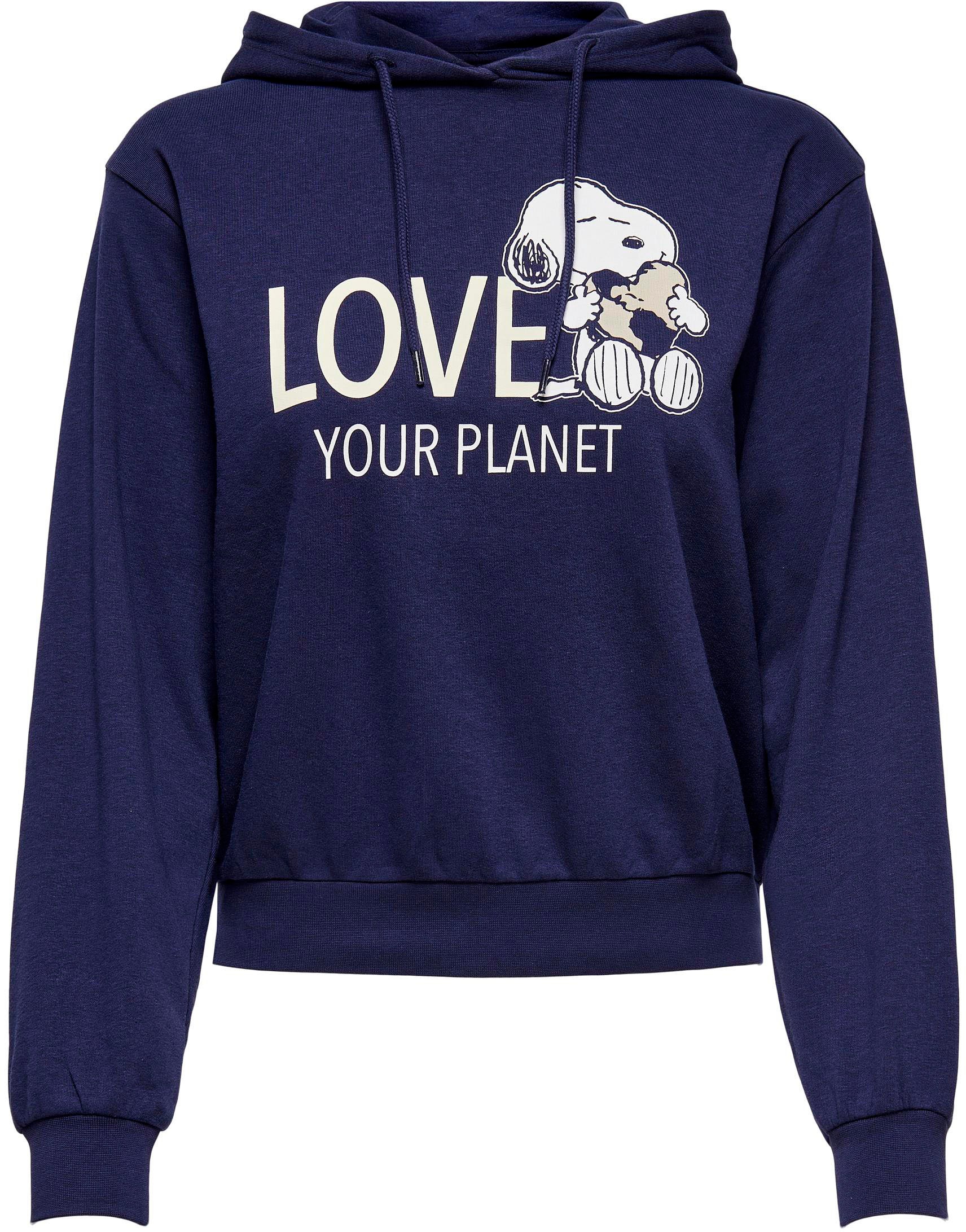 Image of Only Sweatshirt »ONLPEANUTS L/S HOOD«, mit Snoopy Druck bei Ackermann Versand Schweiz