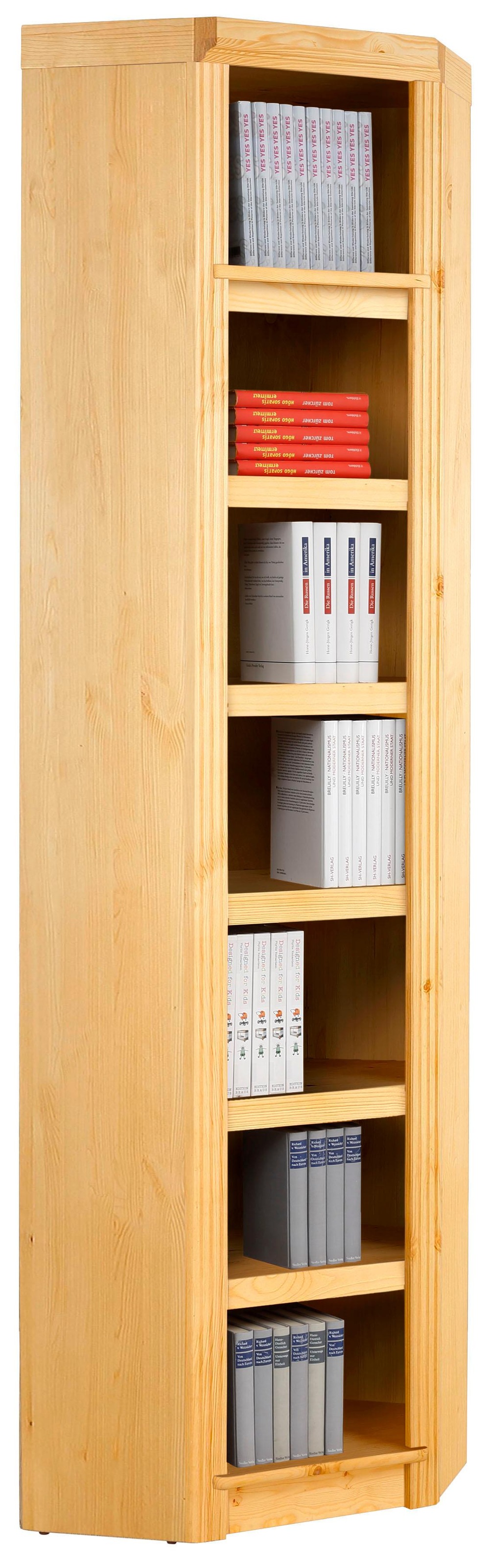 Image of Home affaire Eckregal »Soeren«, aus massiver Kiefer, in 2 Höhen, mit viel Stauraum bei Ackermann Versand Schweiz