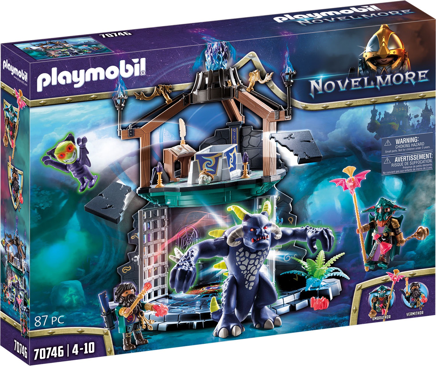 Image of Playmobil® Konstruktions-Spielset »Violet Vale - Dämonenportal (70746), Novelmore«, (87 St.), Made in Germany bei Ackermann Versand Schweiz