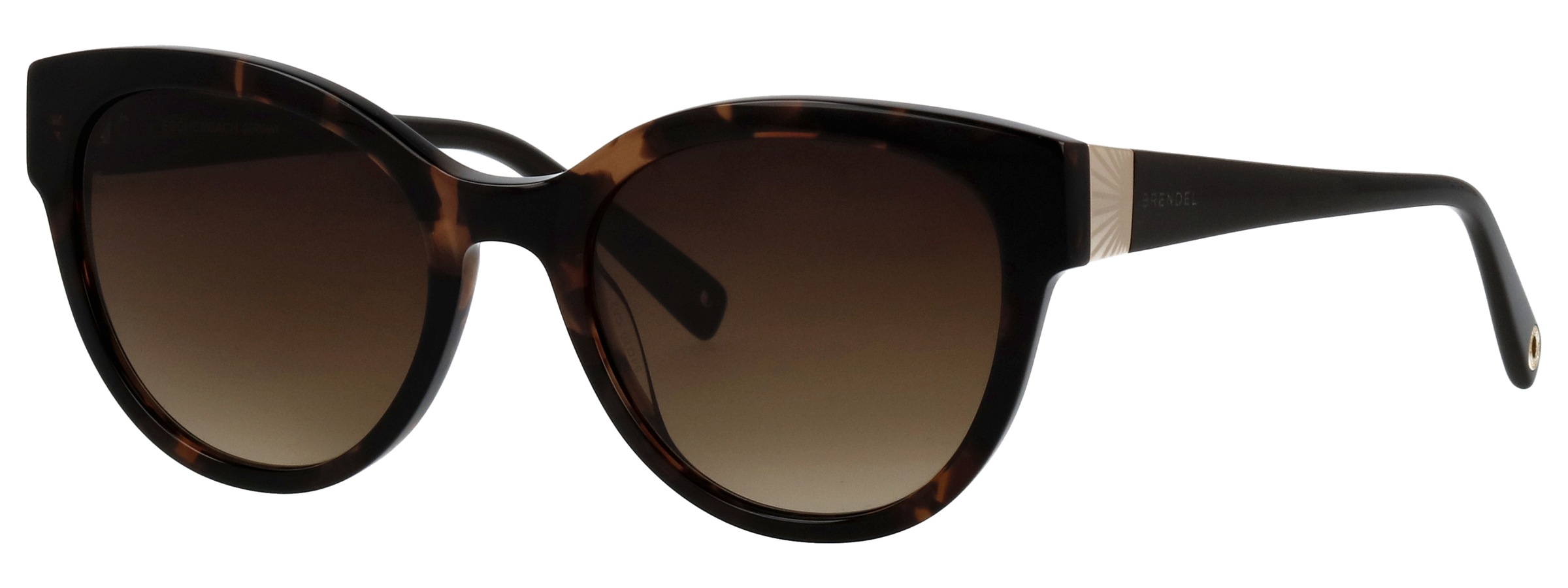 Image of BRENDEL eyewear Sonnenbrille "Modell 906209" Form Panto, Logoschriftzug auf Bügel, Kunststofffassung
