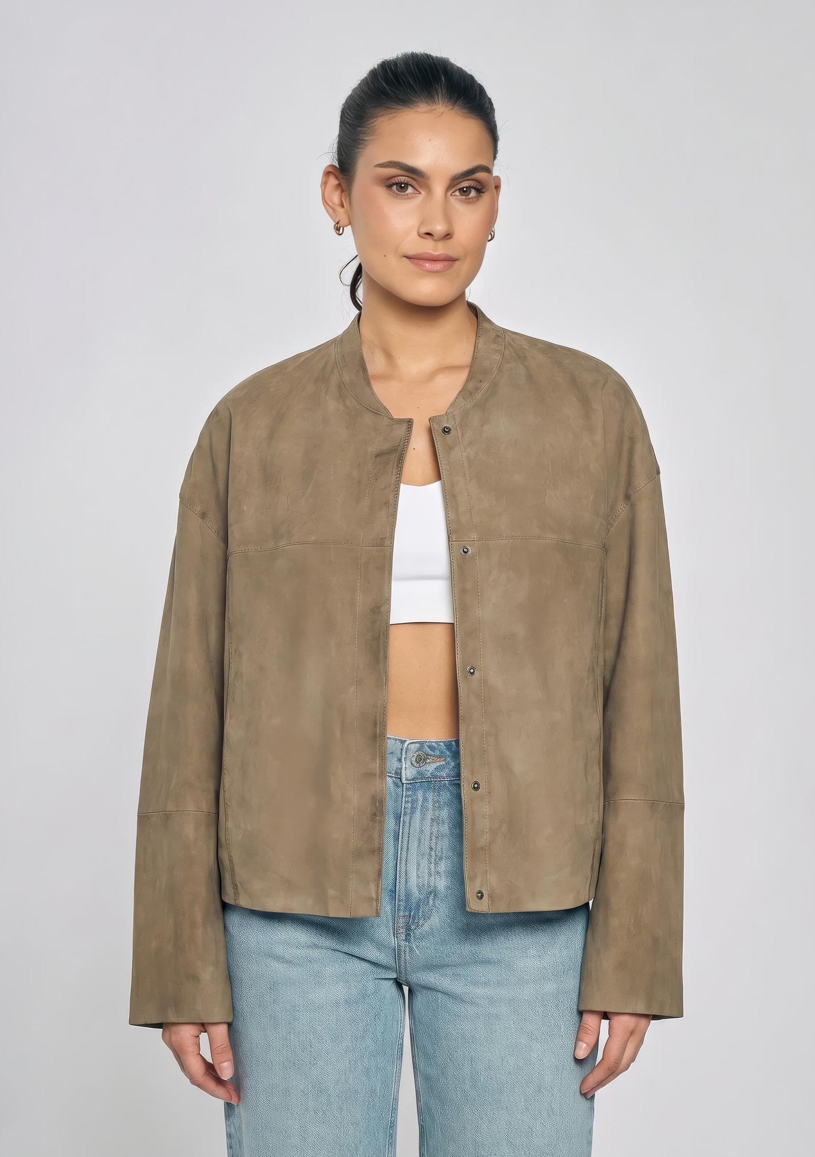 Image of Freaky Nation Lederjacke "Luna Dust-FN"