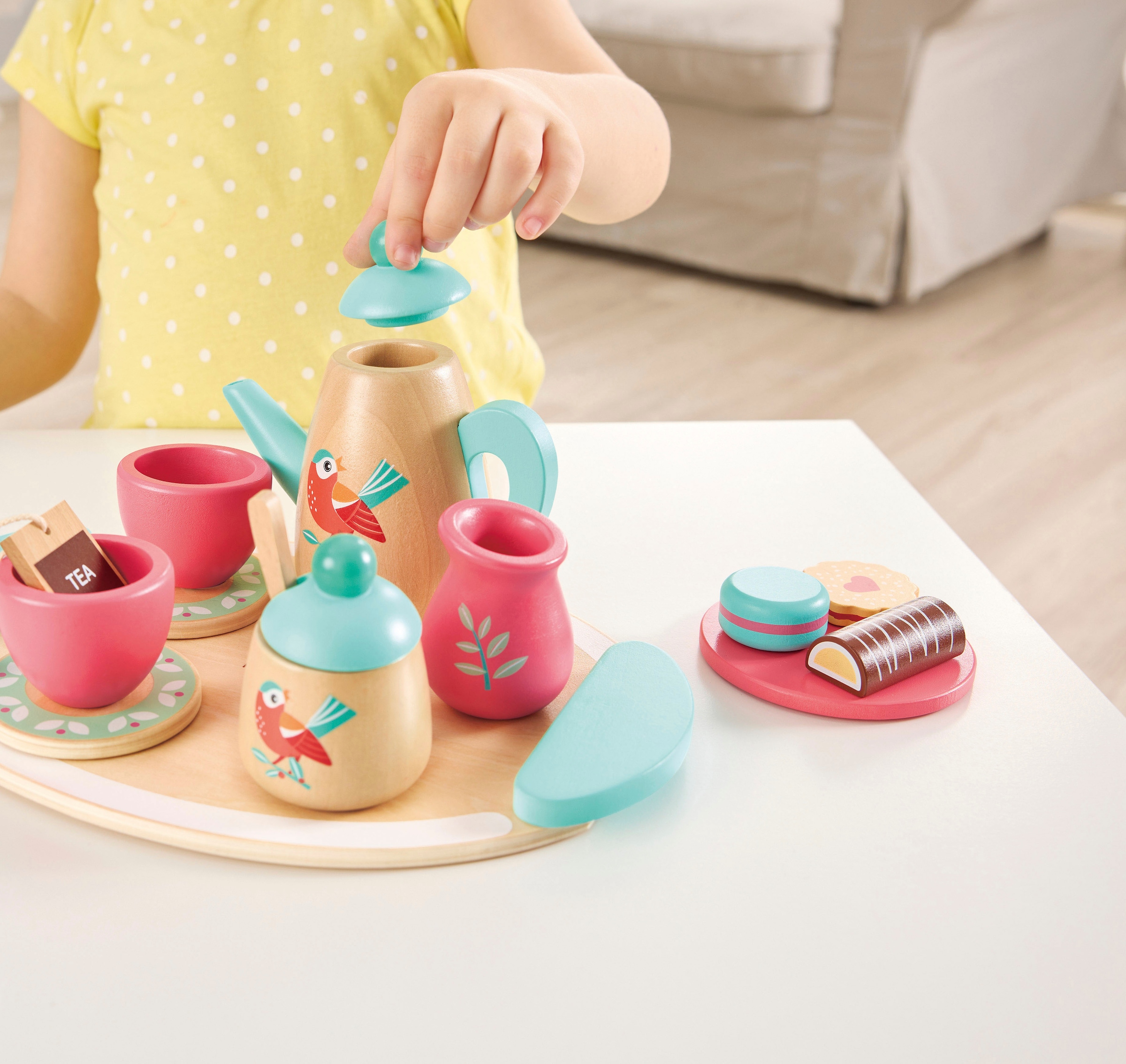 Hape Spielgeschirr »Kinder-Teeservice«, aus Holz