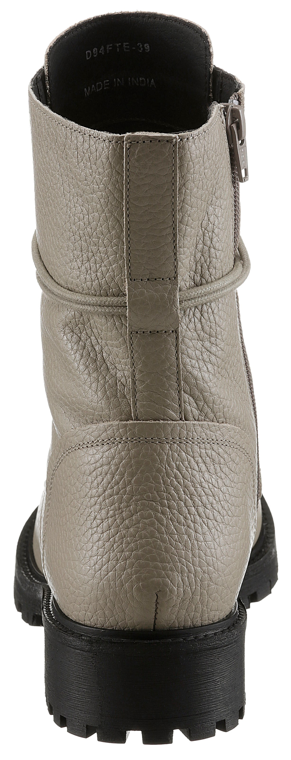 Geox Schnürstiefelette »D HOARA«, Blockabsatz, Schnürboots mit Innenreissverschluss