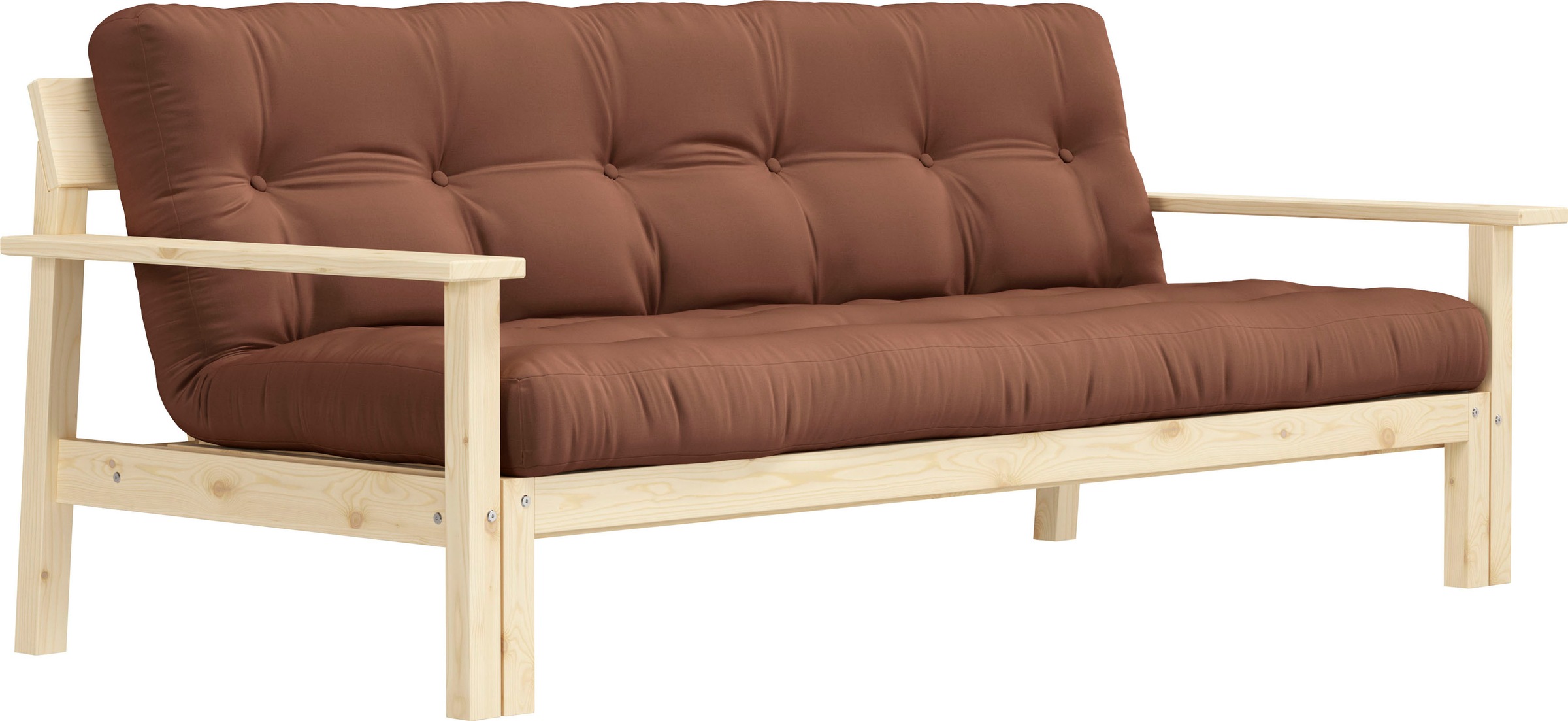 Karup Design Schlafsofa »Unwind«, Mit Holzstruktur, inkl. Futonmatratze, Liegefläche 130x190 cm
