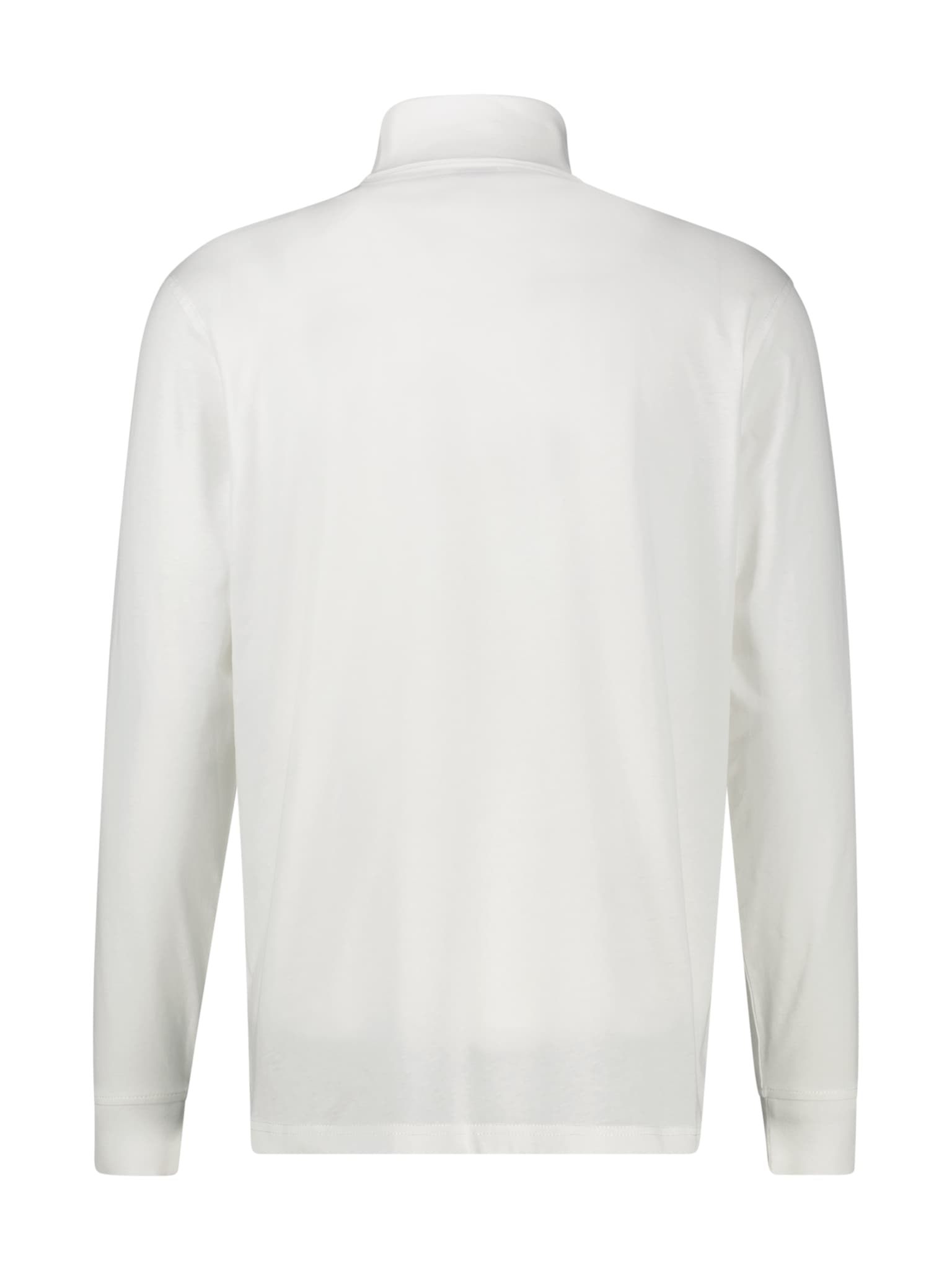 LERROS T-shirt à col roulé avec broderie logo