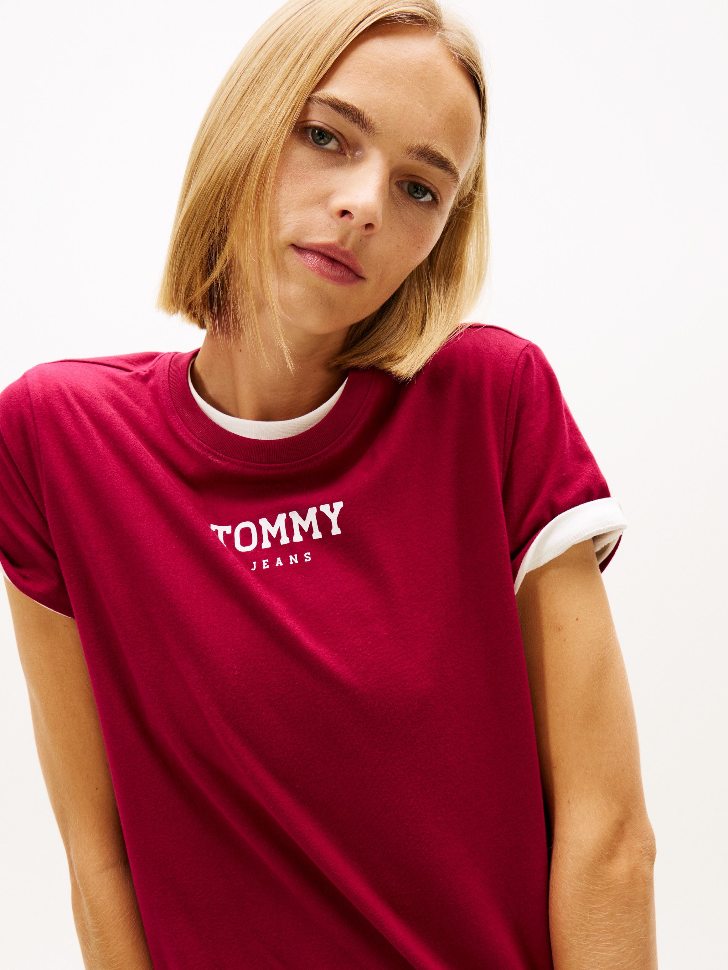 Tommy Jeans Kurzarmshirt »TJW REG ESSENTIAL LOGO 2 TEE EXT«