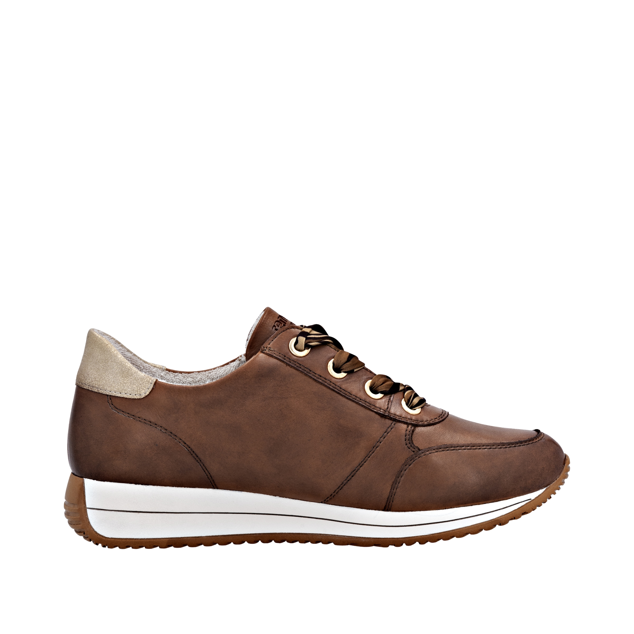 Remonte Baskets compensées  chaussure à lacets, chaussure basse, chaussure de loisirs avec fermeture éclair latérale