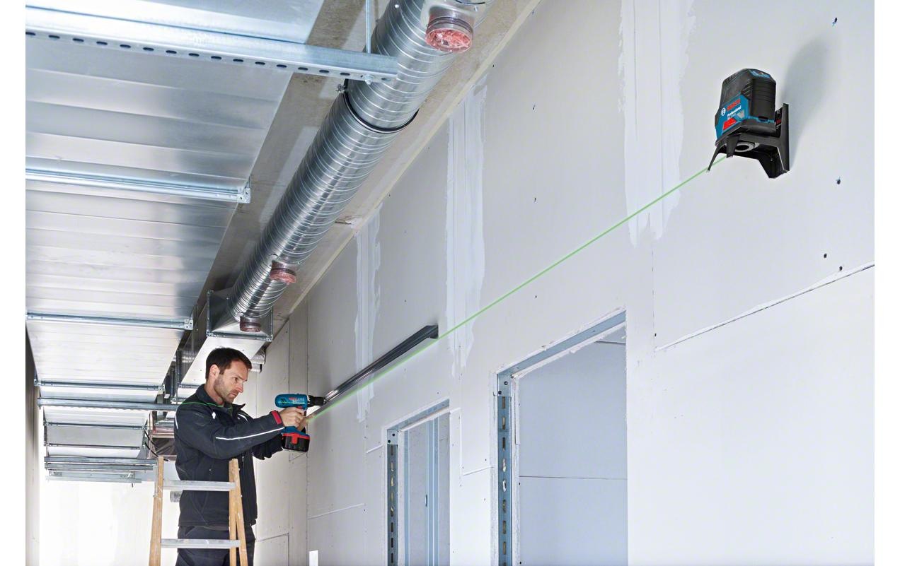 Bosch Professional Kreuzlinienlaser »Kombilaser GCL 2-15 G 15 m«, (Set)