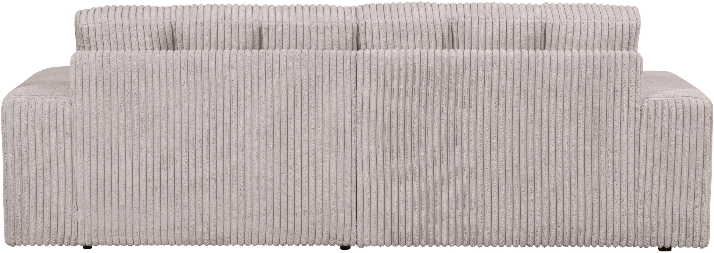 WOOOD 2-Sitzer »Second Date Rippenstoff, H 78 x B 226 x D 99 cm« Tragkraft 200 kg, Sehr hohe Verschleissfestigkeit, Pfleiglicht