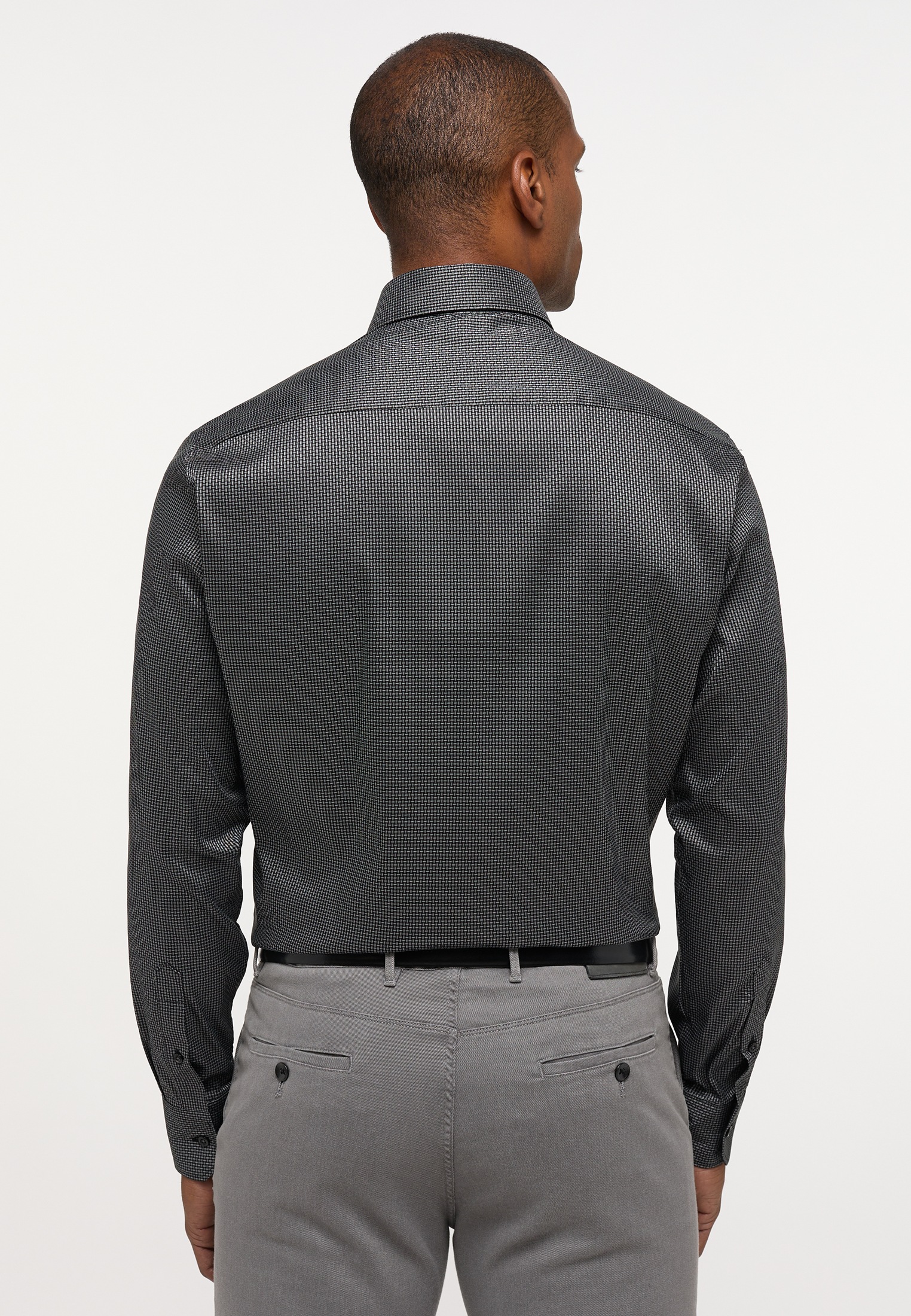 Eterna Langarmhemd »MODERN FIT« EASY IRON (bügelleicht)