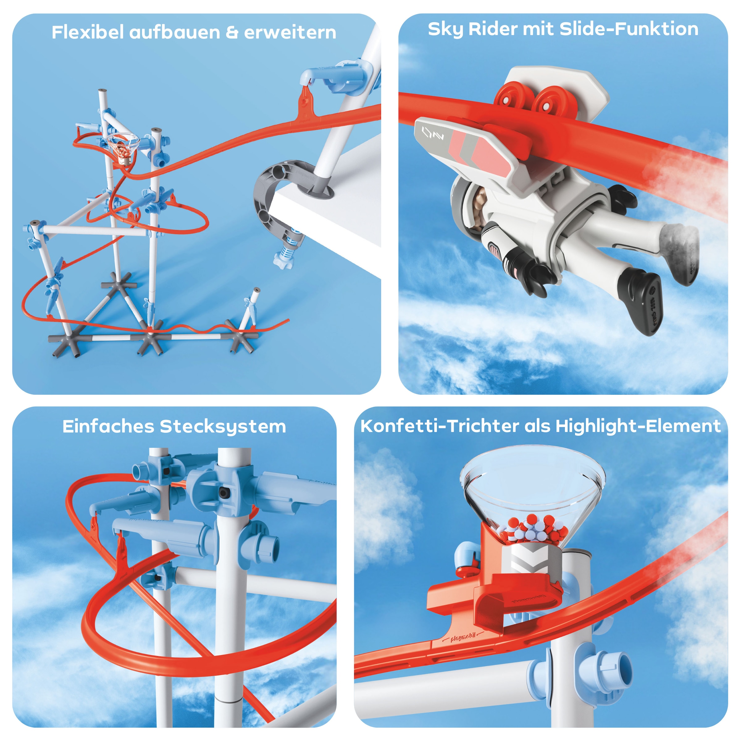 Playmobil® Jeu de construction »Starter Kit S1 (71969), Sky Trails« Made in Europe