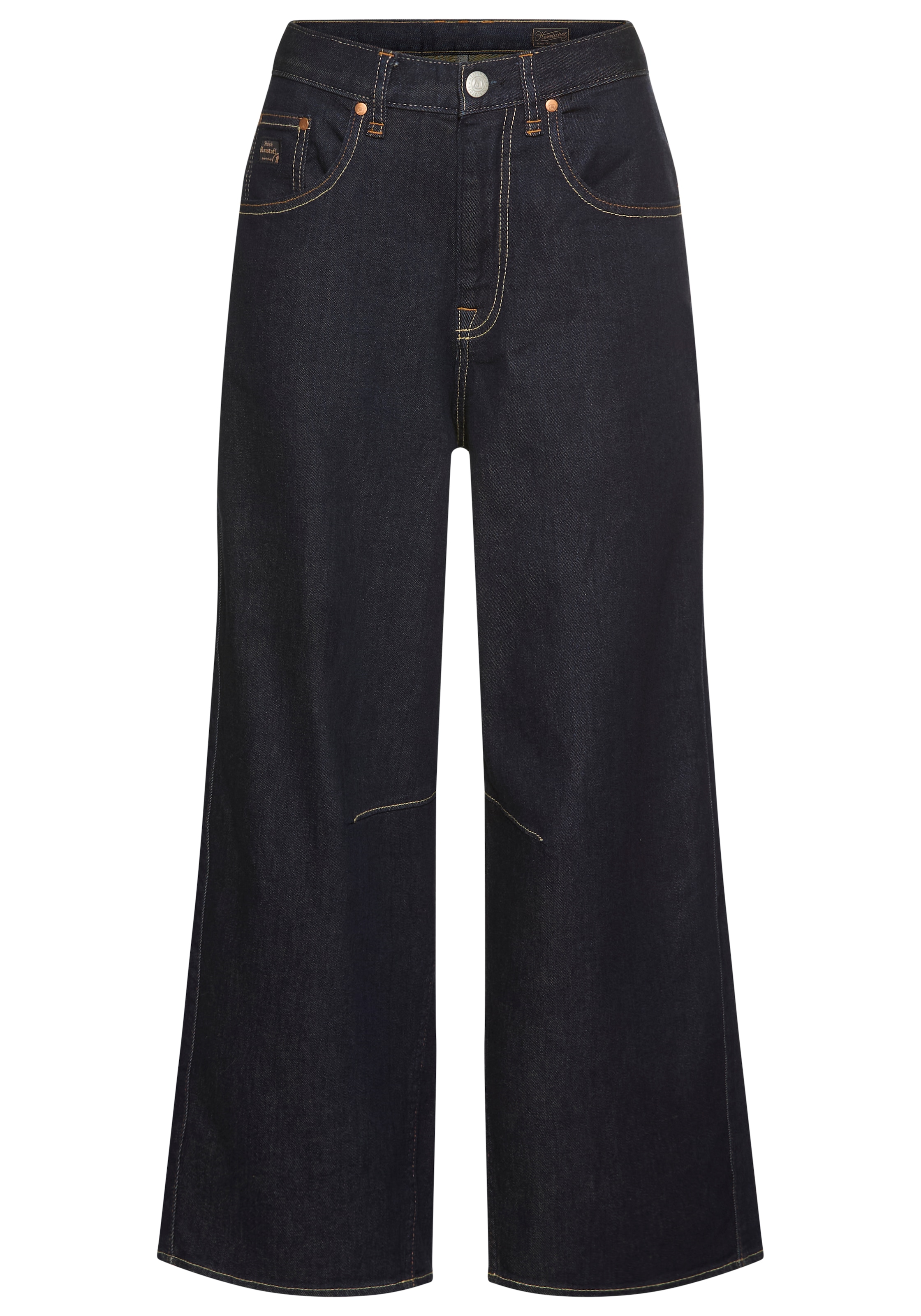 Herrlicher Loose-fit-Jeans »Barrow Denim Comfort«, im Barrel Look, cropped