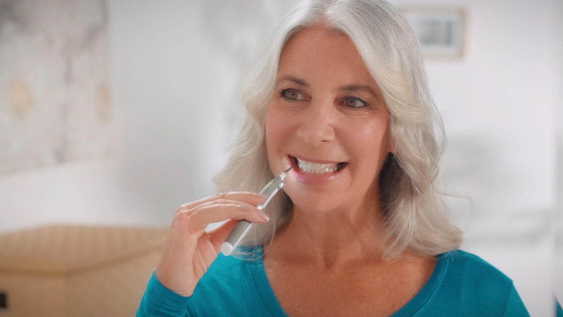 MediaShop Set d'hygiène dentaire »DentaPic Sonic« exklusives Set mit 2 zusätzlichen Aufsätzen