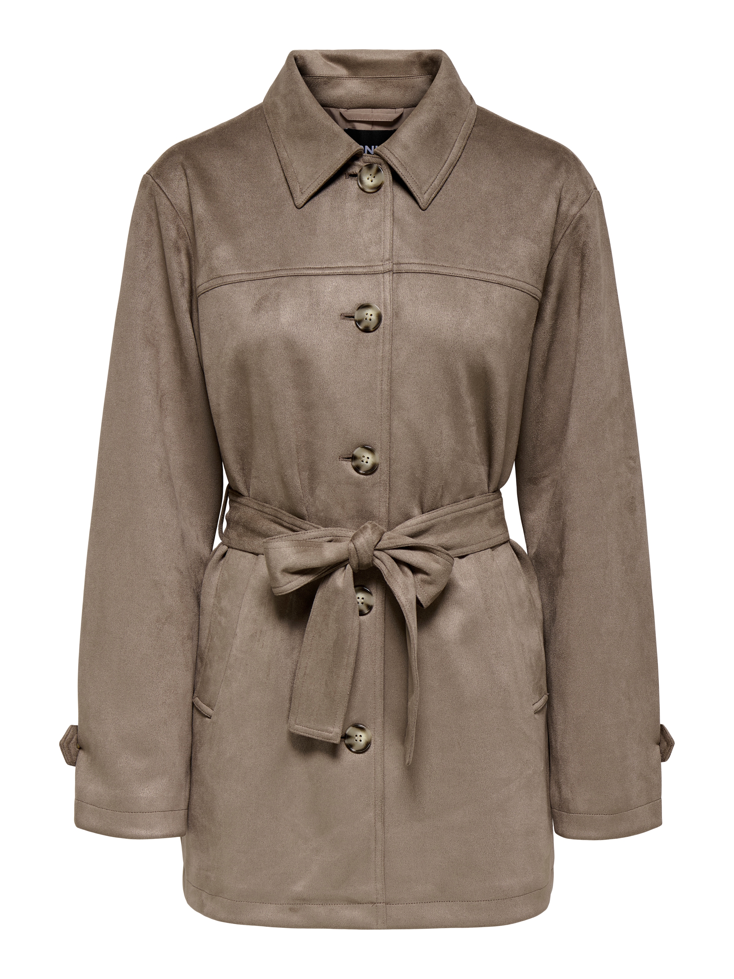 ONLY Trenchcoat »ONLDIANE LIFE FAUX SUEDE COAT CC OTW«