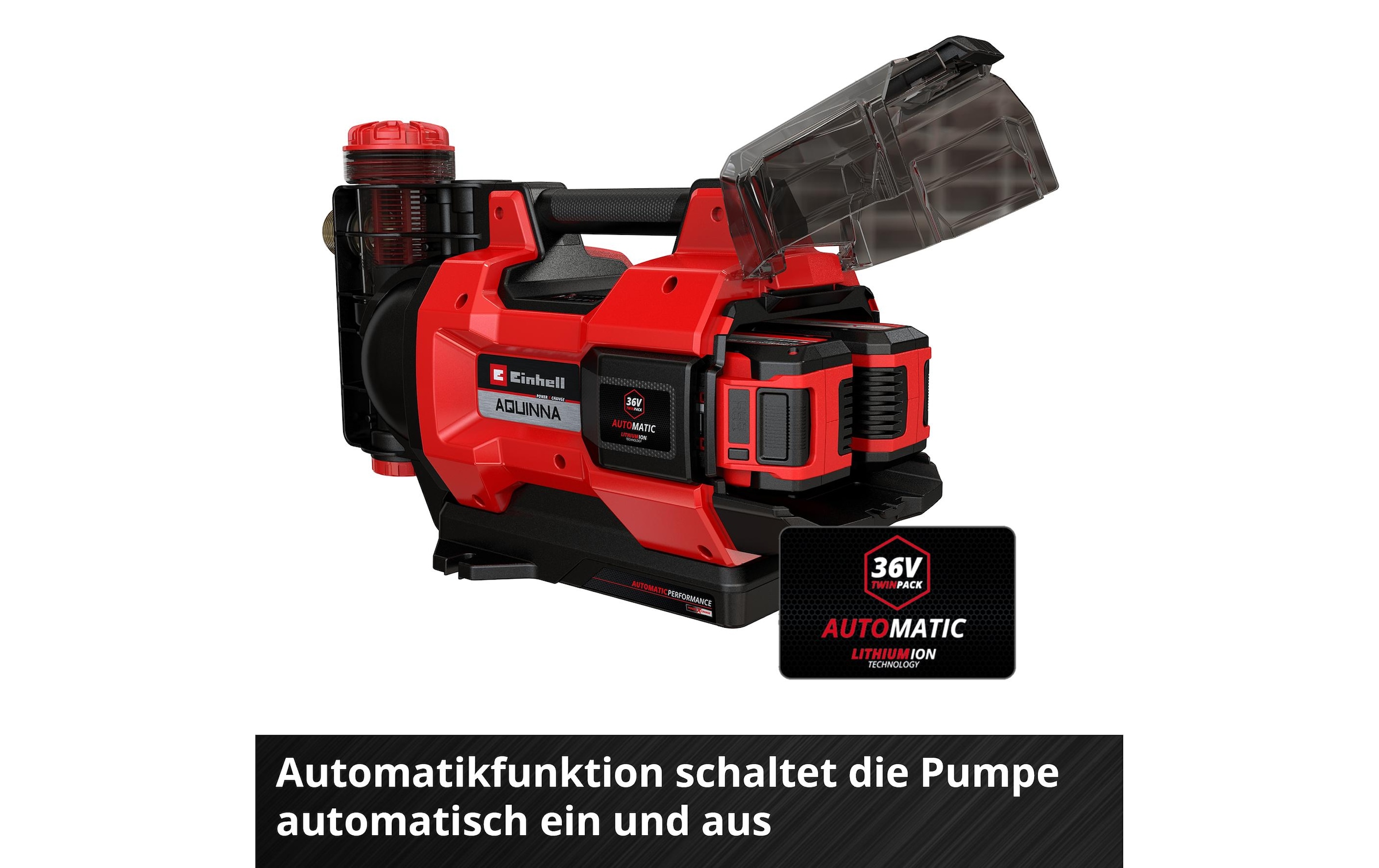 Einhell Gartenpumpe »AQUINNA 36/38 F LED AUTOMATIC«