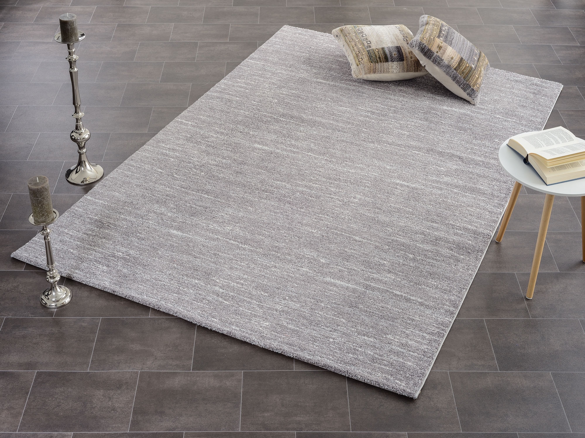 OCI DIE TEPPICHMARKE Teppich »Sofi Lori« rechteckig 12 mm Höhe Frisé Teppich, Kurzflor, Wohnzimmer