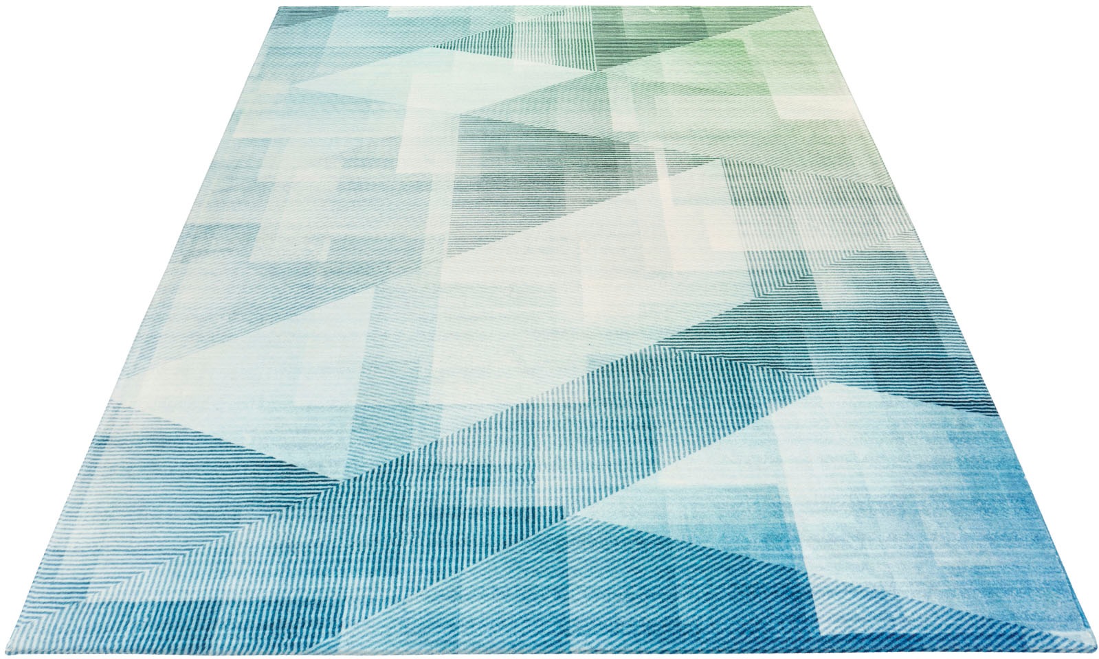 Image of Obsession Teppich »My Delta 316«, rechteckig, 10 mm Höhe, Kurzflor, modernes Design, Soft Garn, ideal im Wohnzimmer & Schlafzimmer bei Ackermann Versand Schweiz