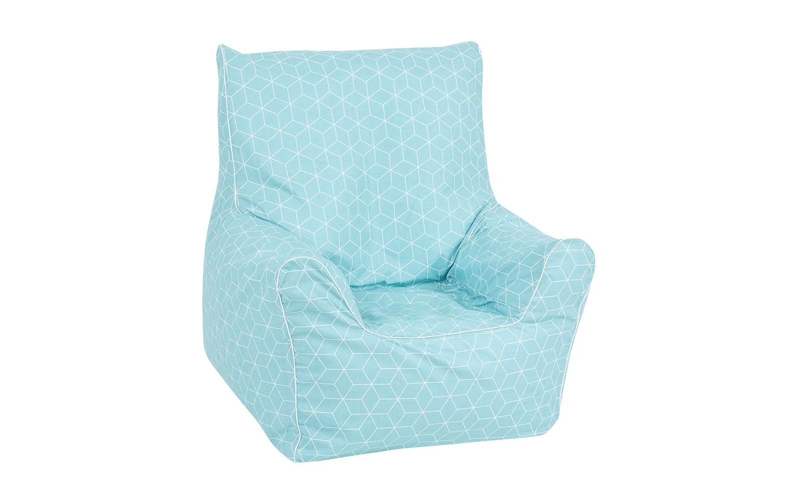 Image of Knorrtoys® Sitzsack »Junior - Geo Cube Neo Mint« bei Ackermann Versand Schweiz