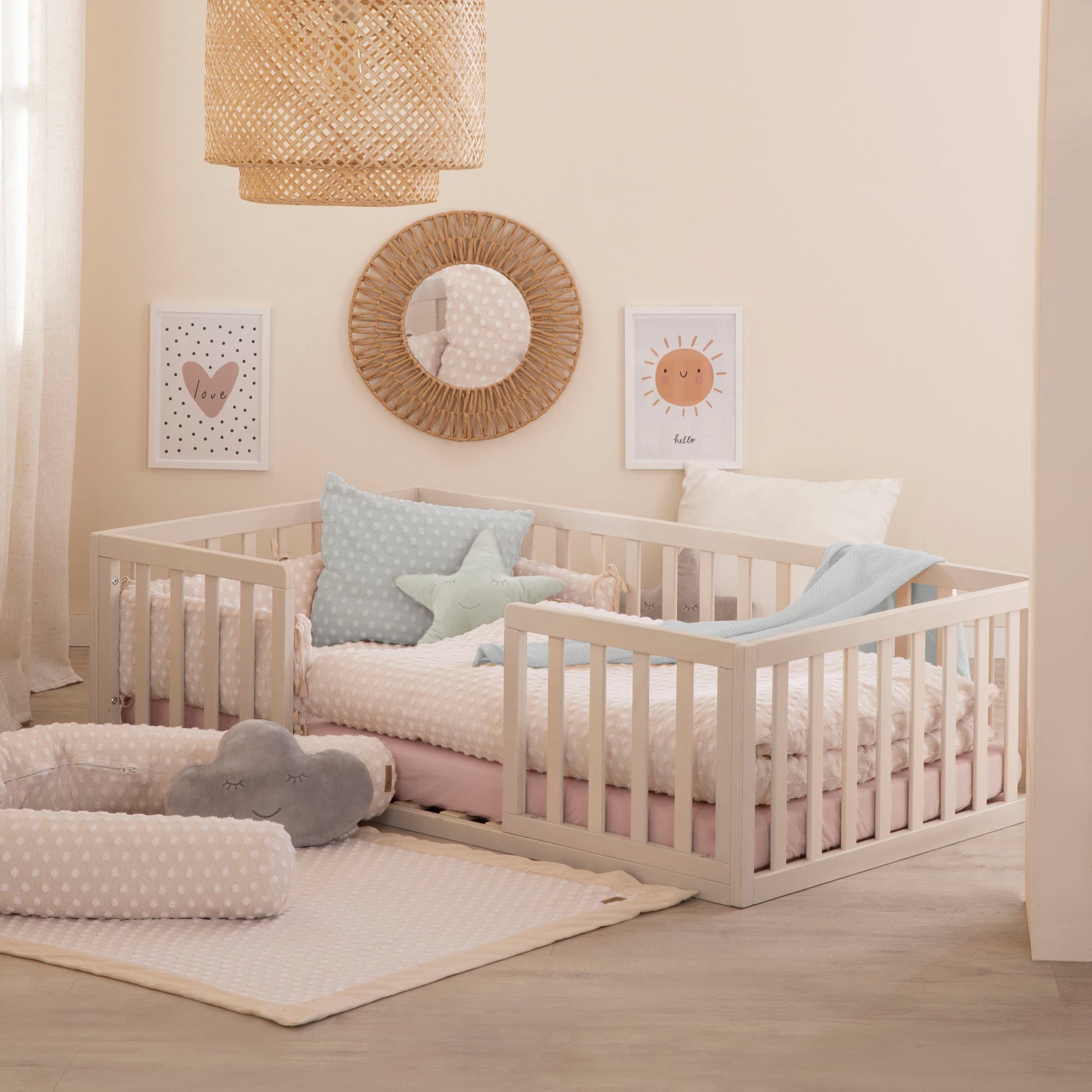 roba® Babydecke »Frosty Almond, Strickoptik«