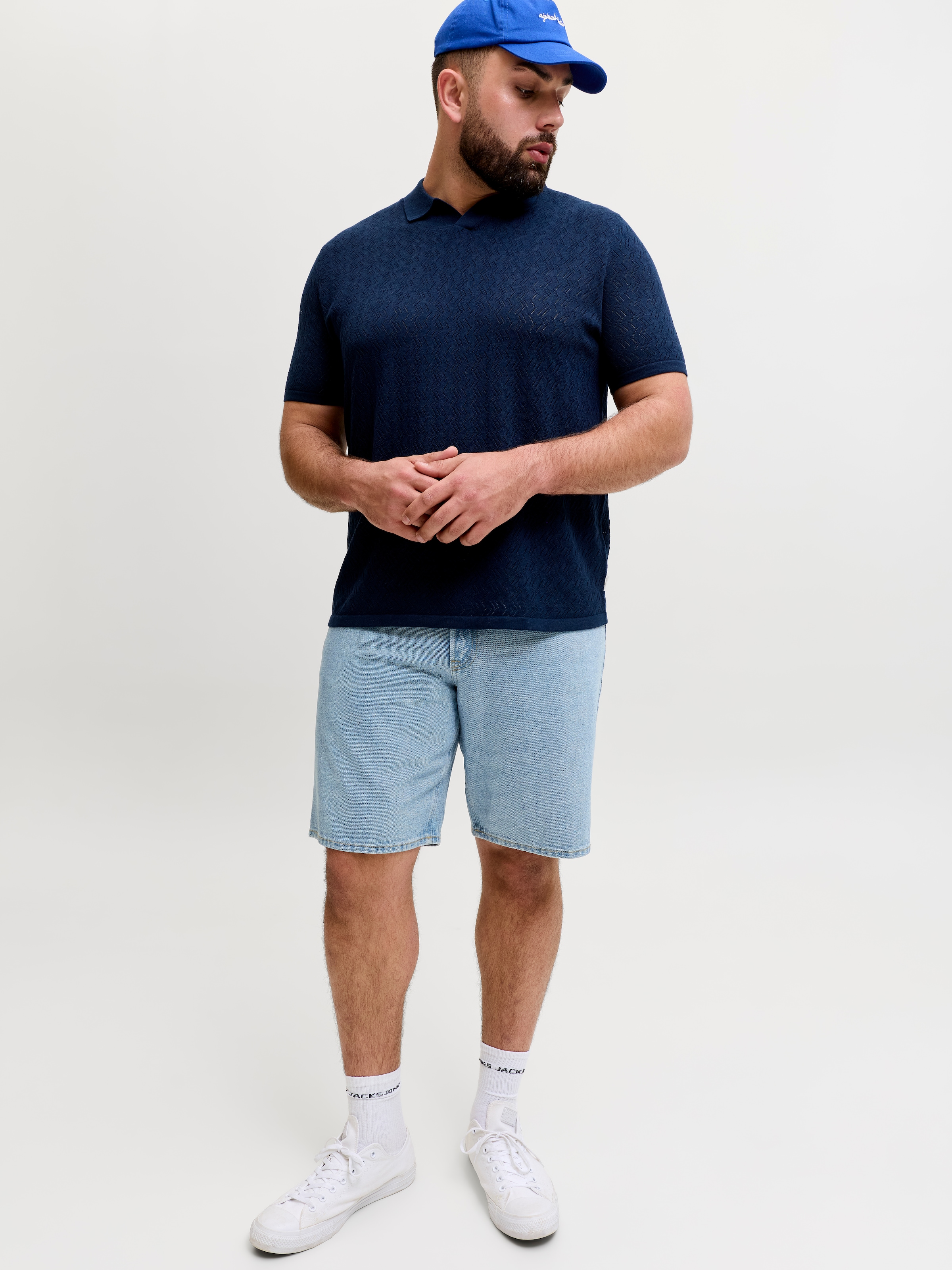 Jack & Jones PlusSize Bermuda en jean »JJITONY JJORIGINAL SHORT« Design cinq poches, coupe décontractée