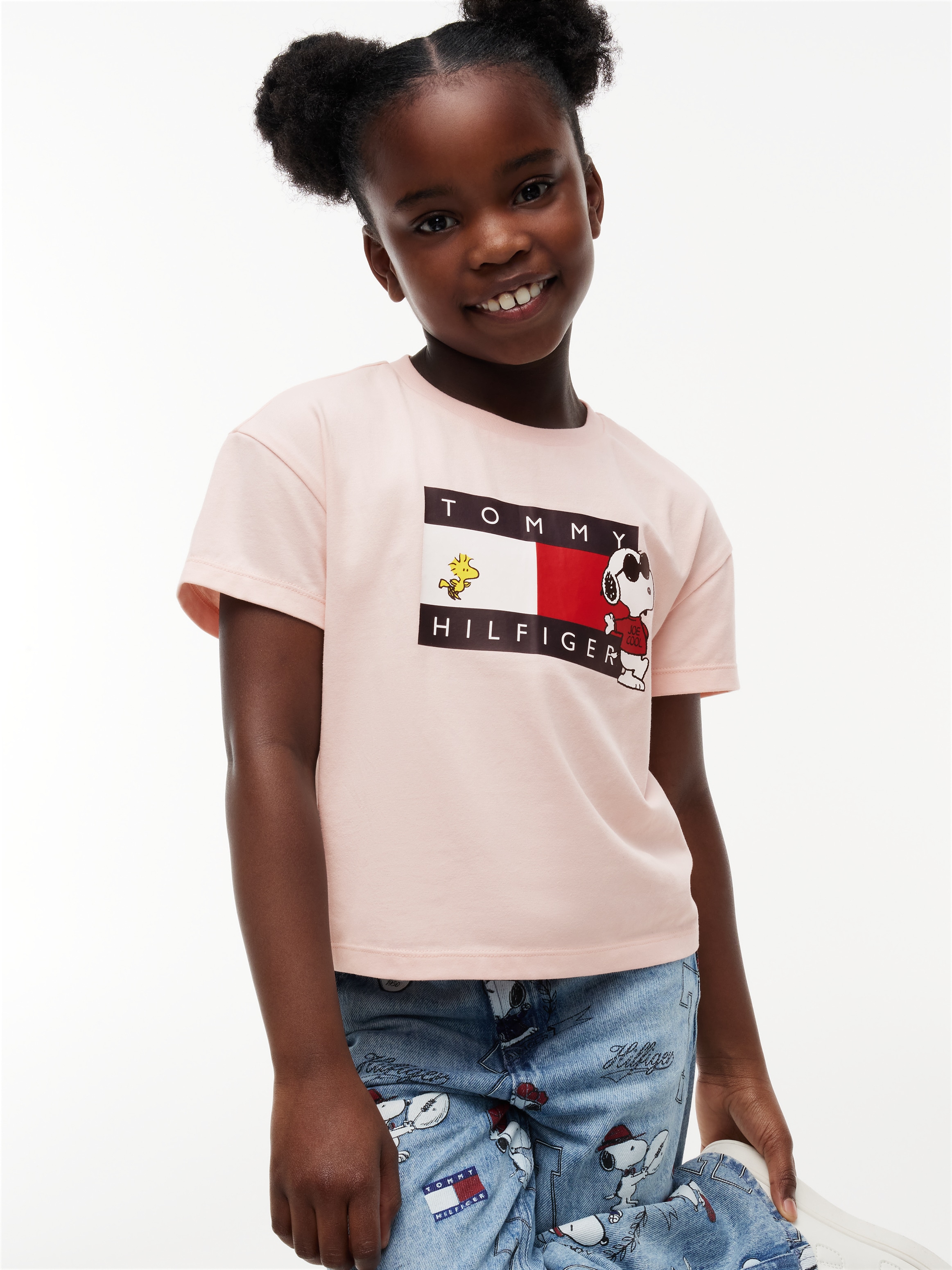 Image of Tommy Hilfiger T-Shirt Peanuts-Druck, Regular Fit, Kinder bis 16 Jahre