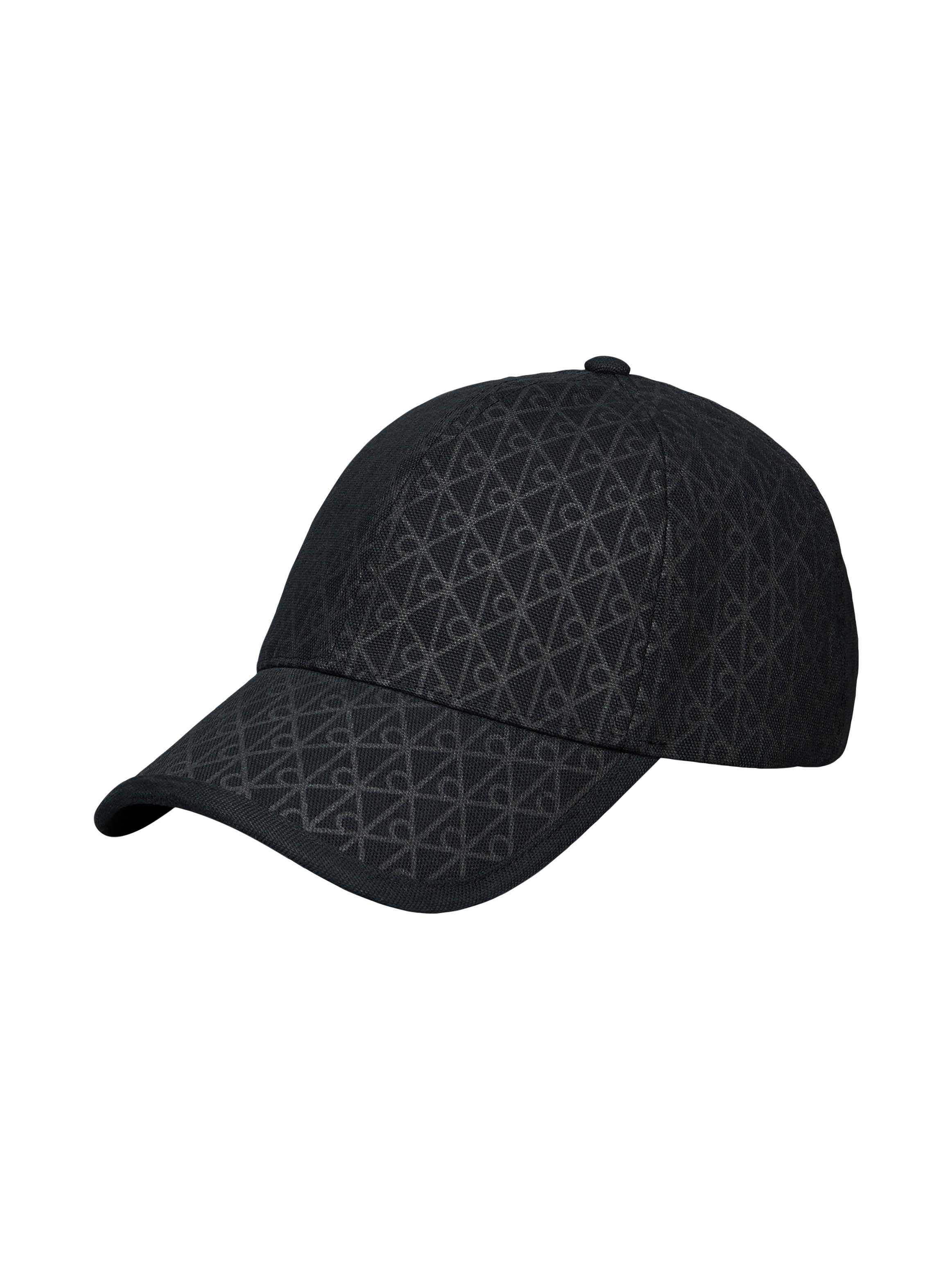 Image of Calvin Klein Jeans Baseball Cap "EMBLEM PRINT w LEATHER PATCH CAP" Regular fit und grössenverstellbar