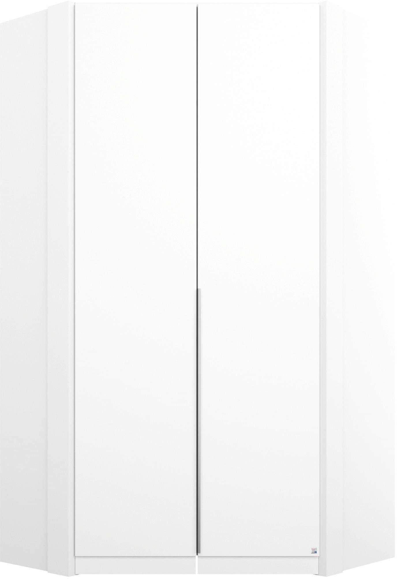 Image of rauch Eckkleiderschrank "Kleiderschrank Eckschrank Schrank Garderobe Ankleide MEMPHIS" Schenkelmass: 87x74 oder 119x106 cm, Höhe 210 cm, platzsparend, viel Stauraum, voll ausgestattet MADE IN GERMANY