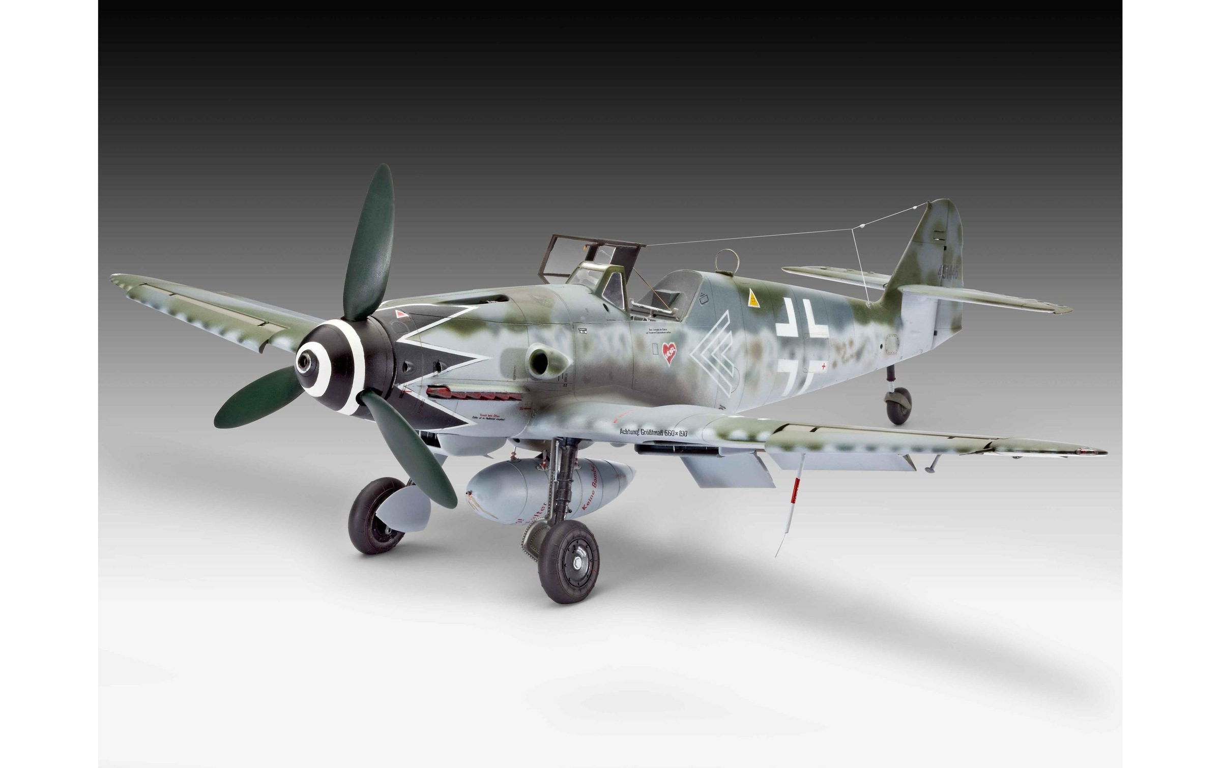 Revell® Modellbausatz »Messerschmitt Bf109G-10 Erla 1:32« 147 Stk. tlg. 1:32