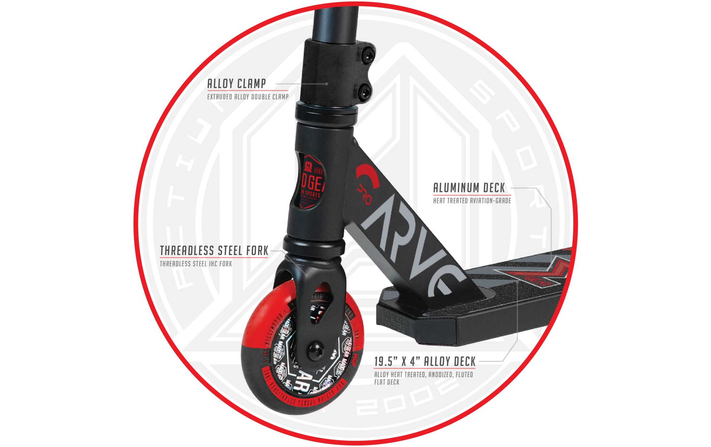 Madd Gear ® Scooter »Scooter Carve Pro X Blau«