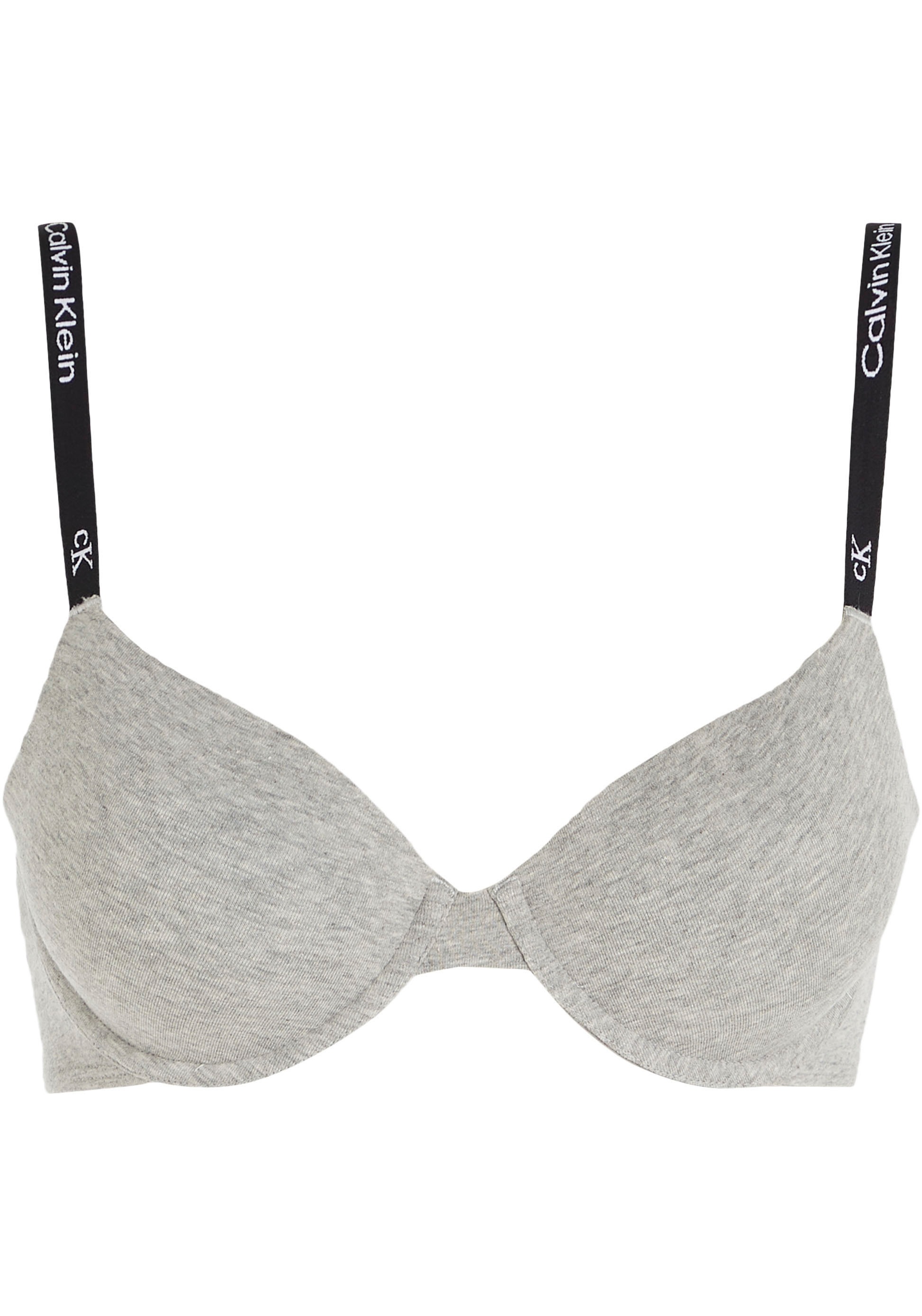 Calvin Klein Underwear Bügel-BH »LIGHTLY LINED DEMI«, mit Logoschriftzügen am Träger
