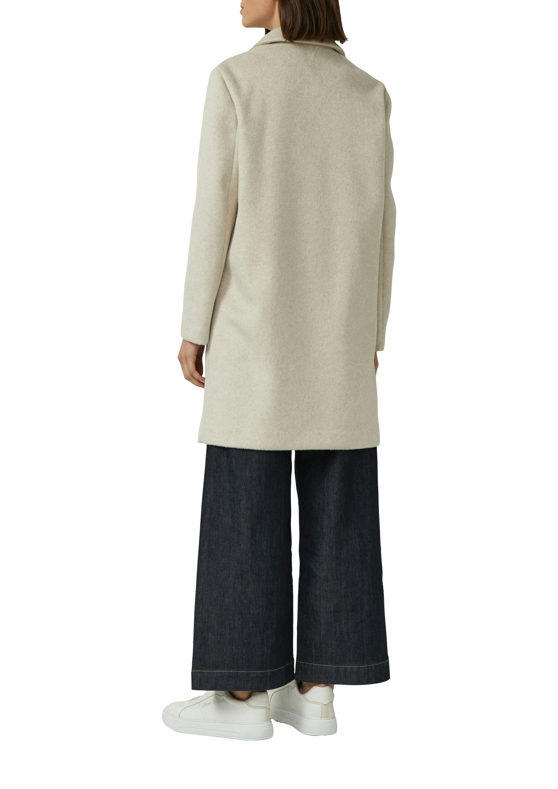s.Oliver BLACK LABEL Langmantel Strick, mit Reverskragen
