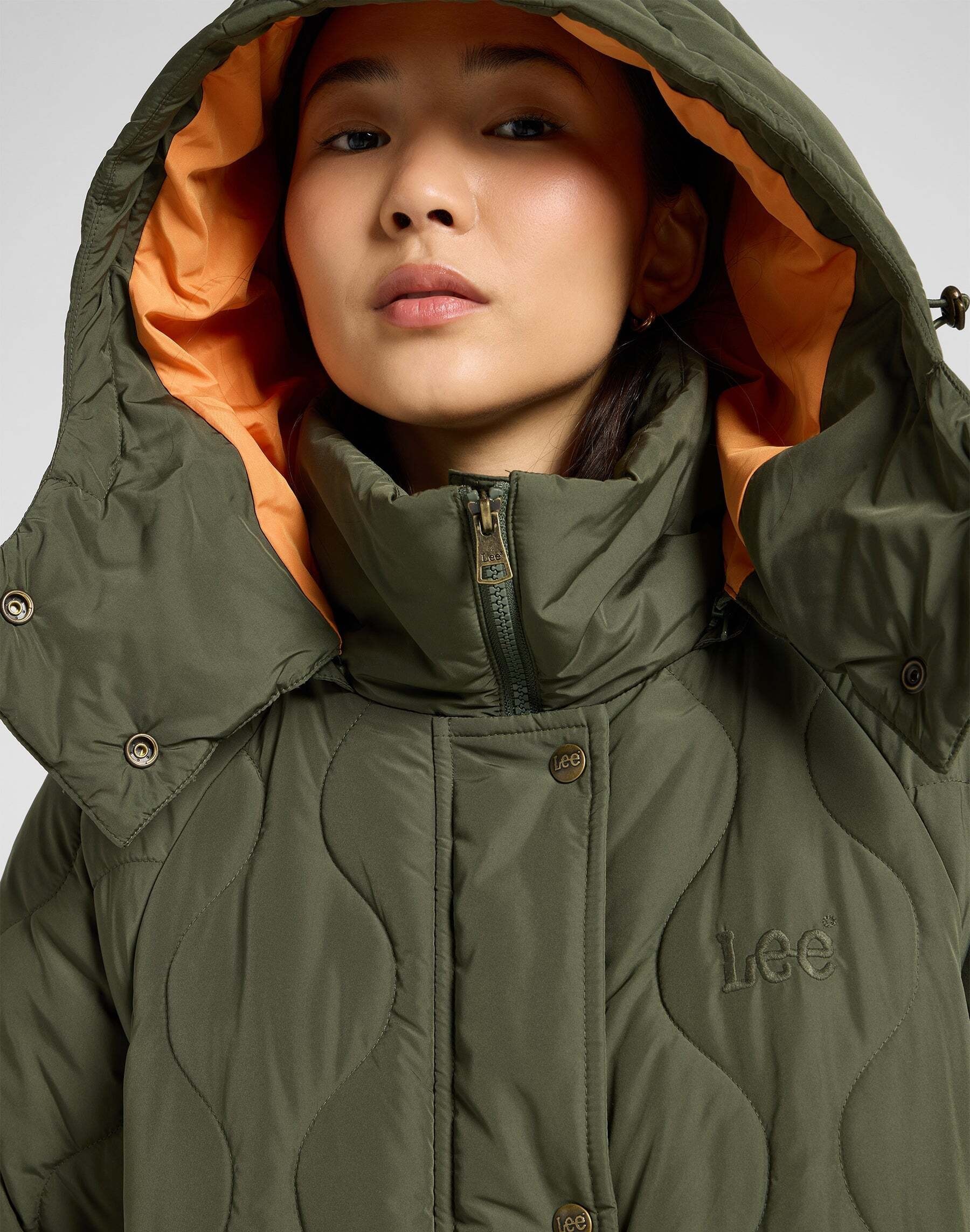 Lee® Veste matelassée »Lee Steppjacke Long Puffer«
