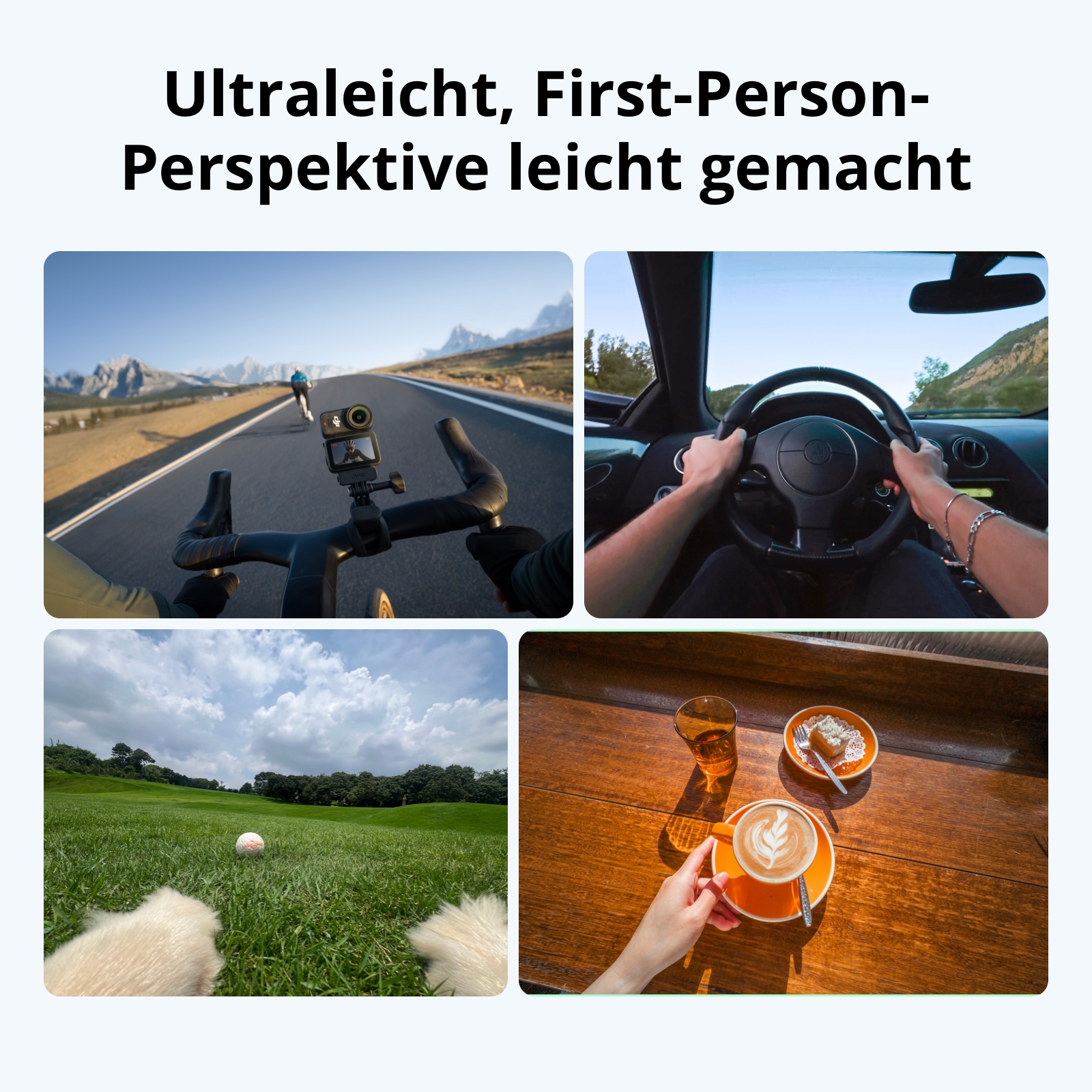 DJI Caméscope »DJI Osmo Nano Standard Combo (128GB)« 4K Ultra HD