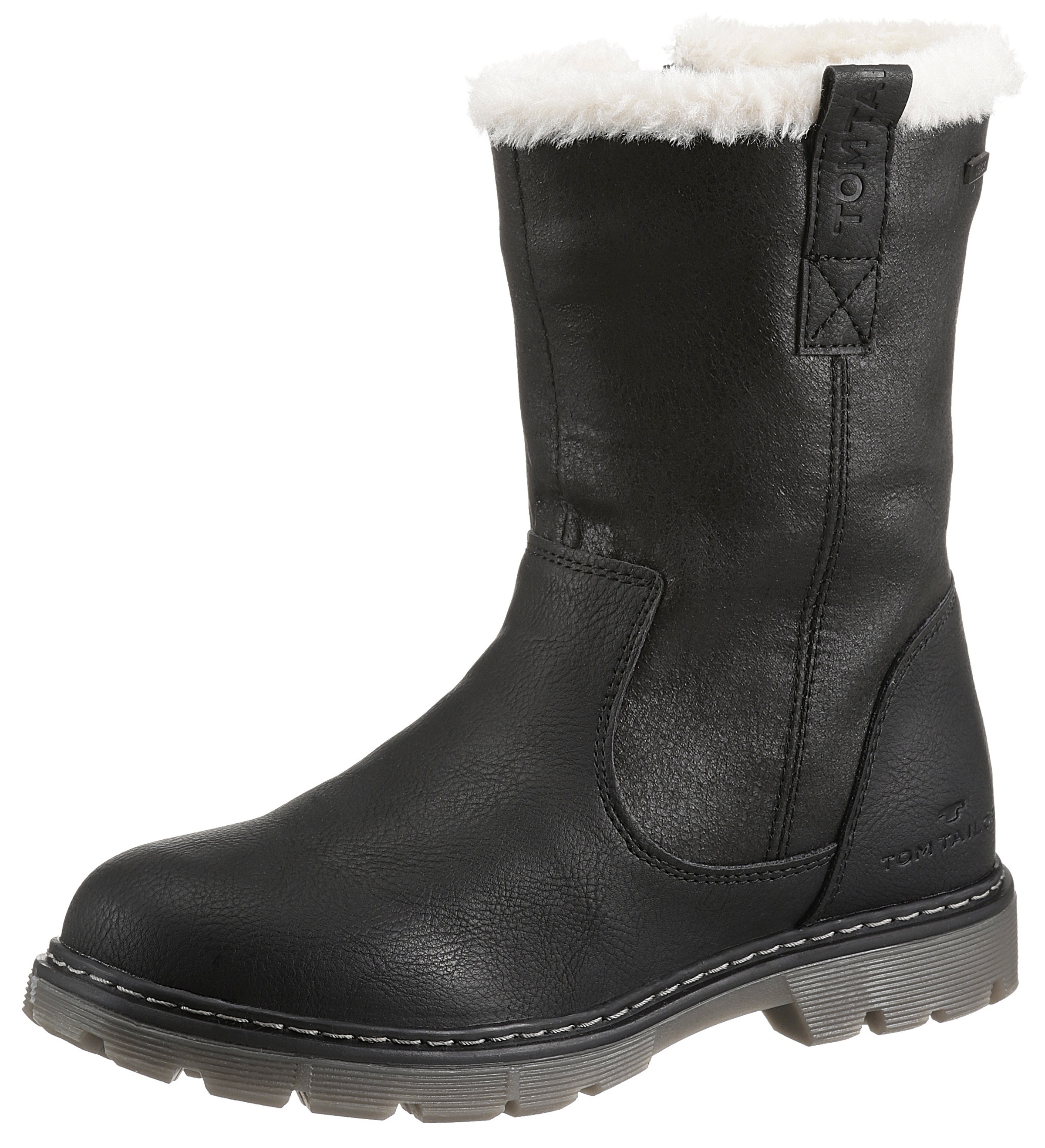 Image of TOM TAILOR Stiefel, mit seiltichen Anziehlaschen bei Ackermann Versand Schweiz