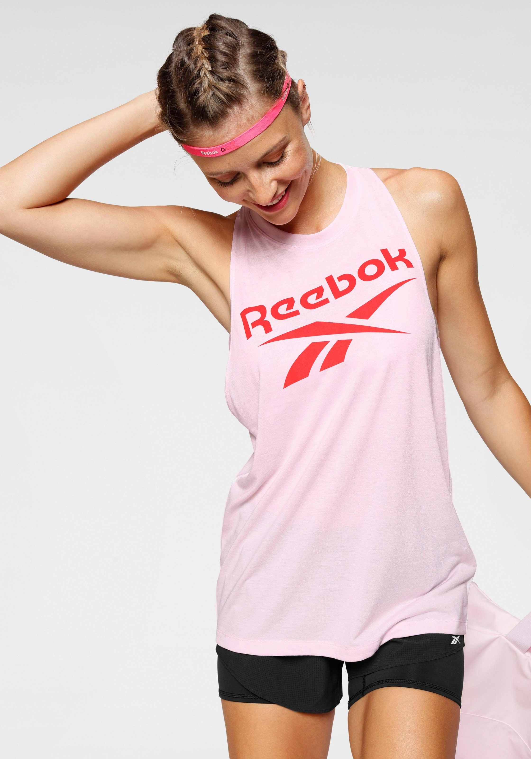 Image of Reebok Tanktop »WOR SUP BL TANK«, Rücken aus Mesh bei Ackermann Versand Schweiz