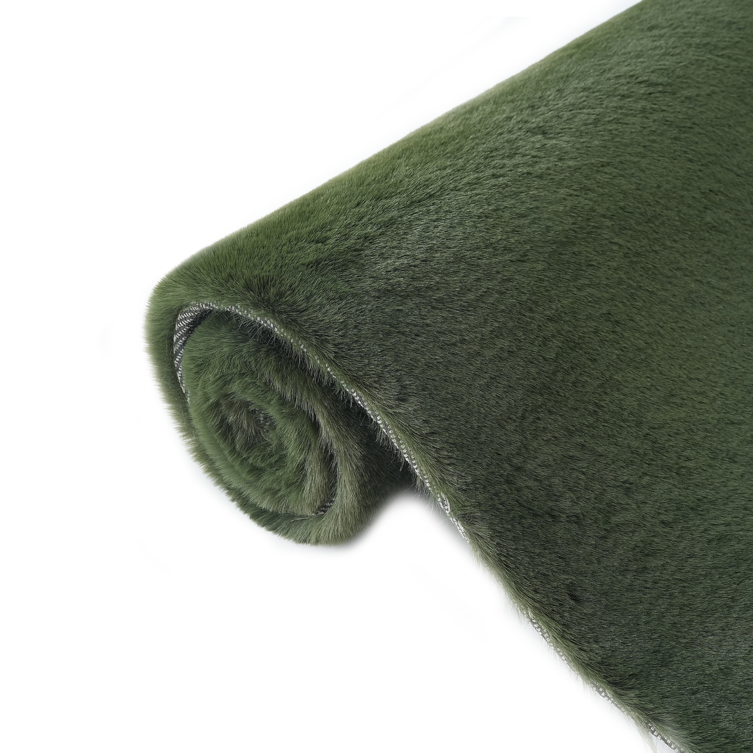 Bruno Banani Tapis en fourrure »Rabbit 2, Kunstfell Teppich, Modern« Rectangulaire 25 mm Höhe Kaninchenfell-Haptik, sehr weich, Wohnzimmer, Schlafzimmer, Esszimmer