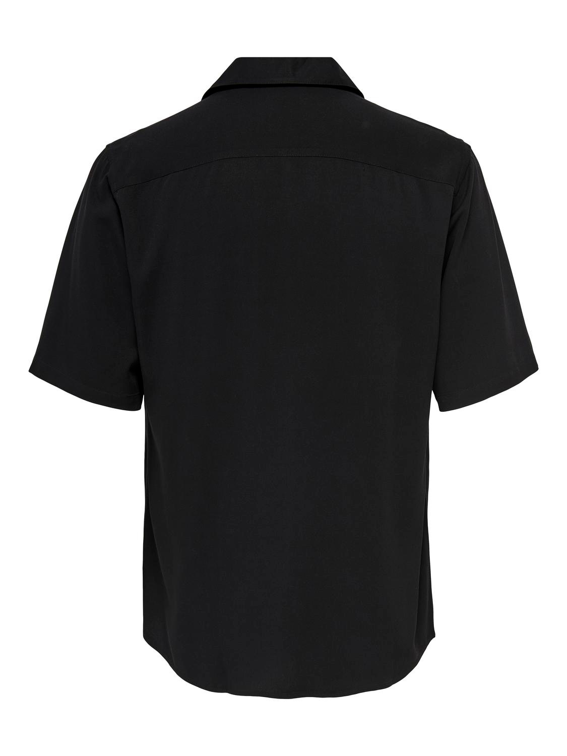 ONLY & SONS Kurzarmhemd »ONSDASH LIFE REG VISC RES SS SHIRT«
