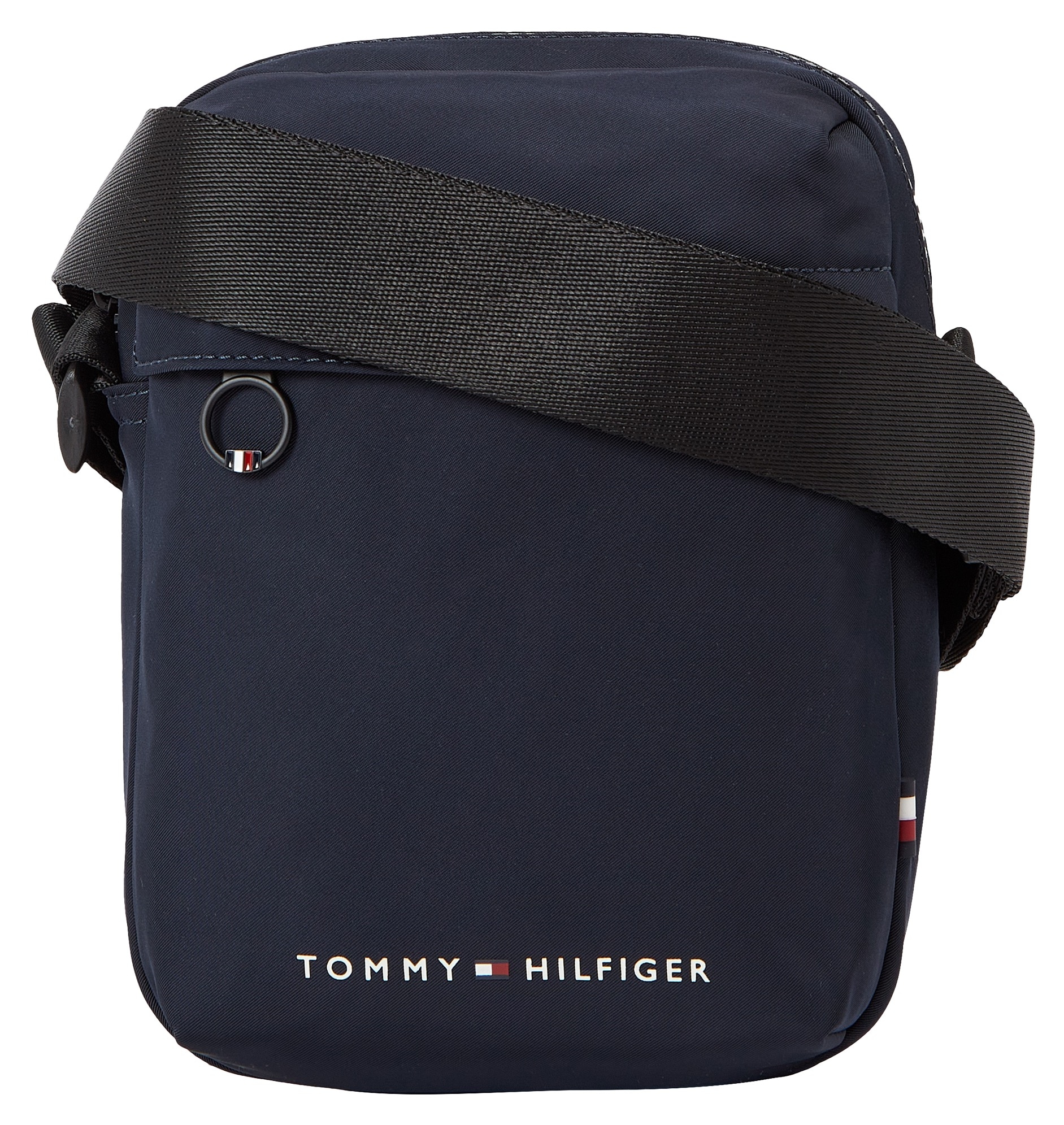 Tommy Hilfiger Mini Bag »TH SKYLINE MINI REPORTER«, Herrenschultertasche Tasche Herren Recycelte Materialien