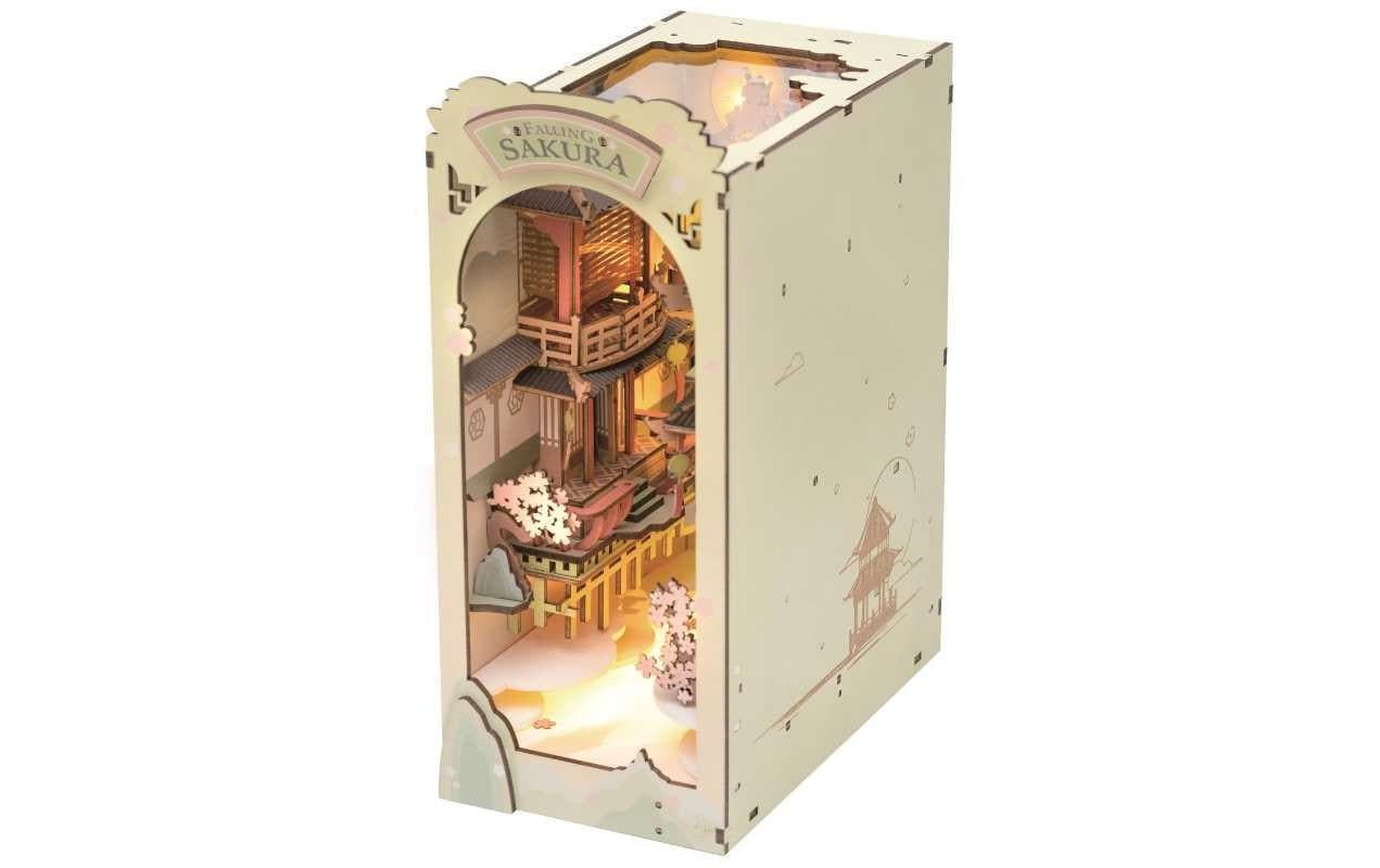 Puzzle »RoboTime Book Nook Falling Sakura«, (240 tlg.)