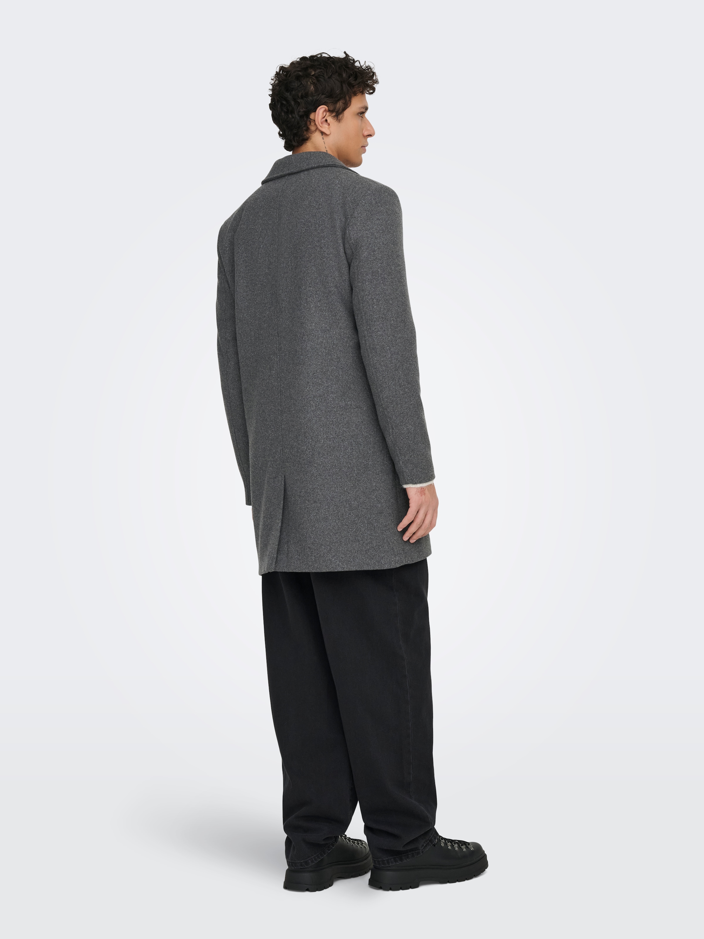 ONLY & SONS Manteau long »ONSMATTHEW WOOL COAT OTW NOOS« mit Wolle