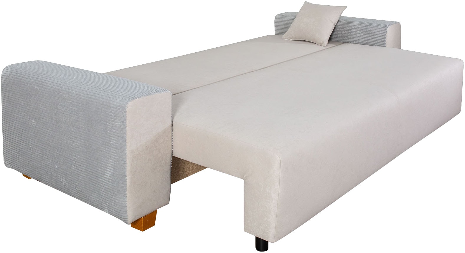 COLLECTION AB Schlafsofa »Yves, Liegefläche (B/T): 142/194 cm« inkl. Bettfunktion, Bettkasten, Federkern & Zierkissen