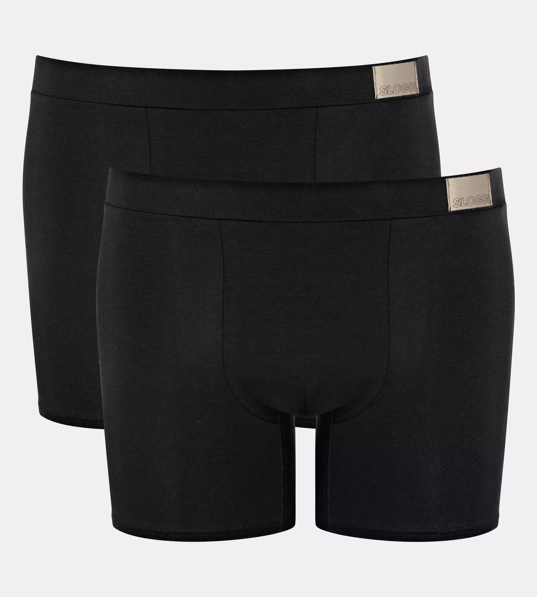 Image of sloggi Boxershorts "Men GO Natural" 2er Pack, mit langem Bein, eng anliegend, ohne Eingriff