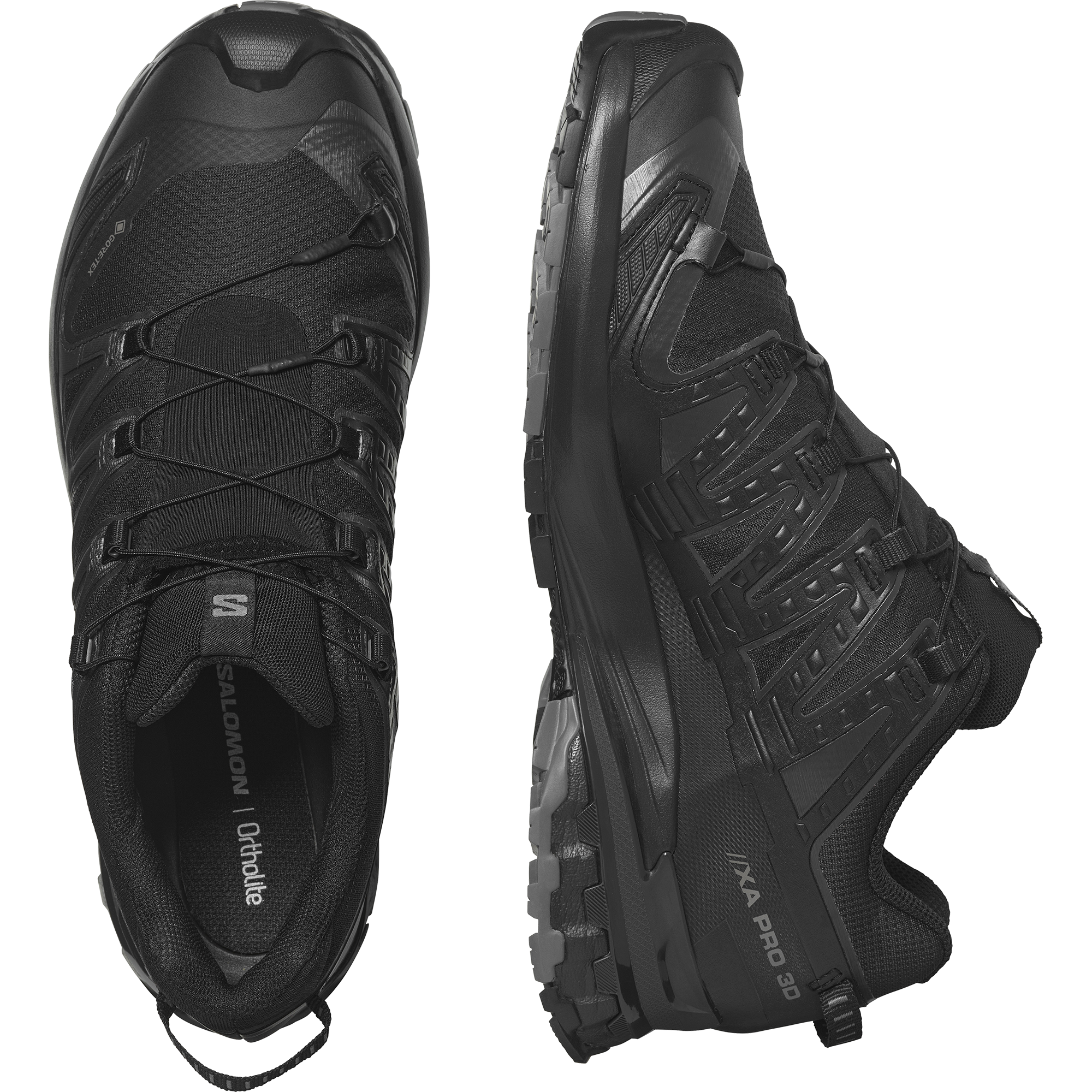 Salomon Trailrunningschuh »XA PRO 3D V9 WIDE GORE-TEX«, wasserdichter Schuh, ideal für breite Füsse