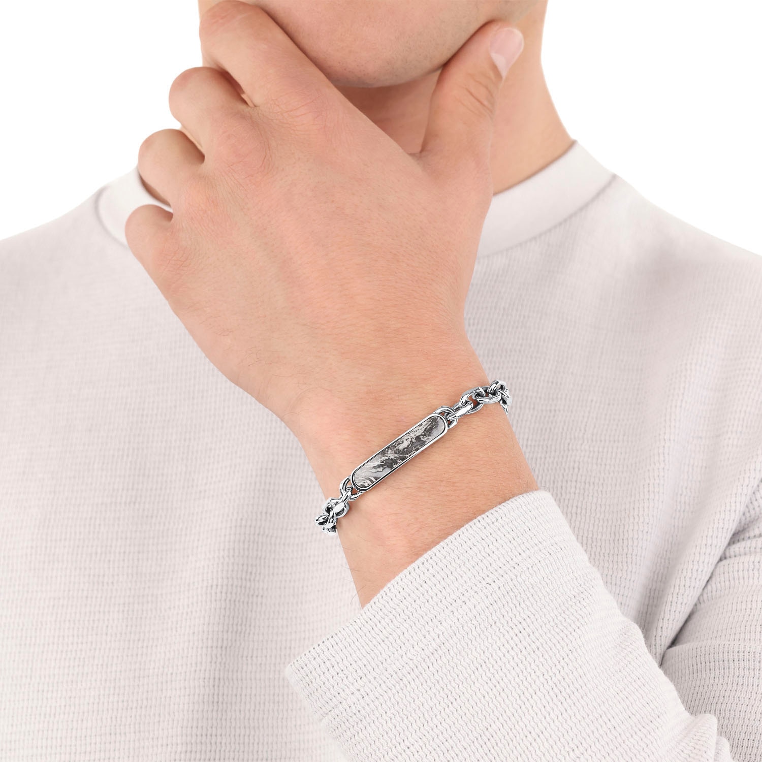 s.Oliver Armband »2038867«, mit Jaspis