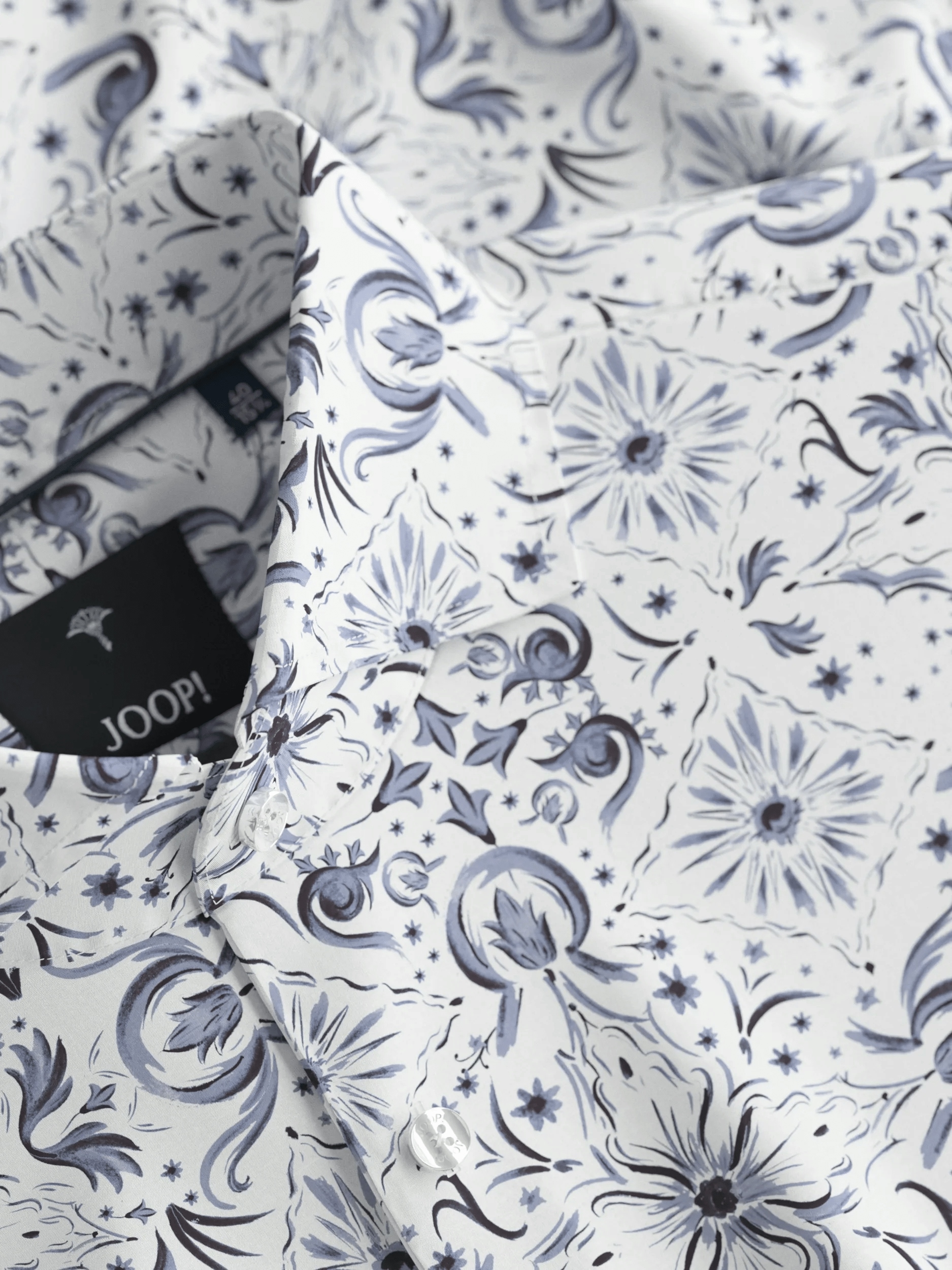 JOOP! Langarmhemd »Pai« mit floralem Muster, slim fit