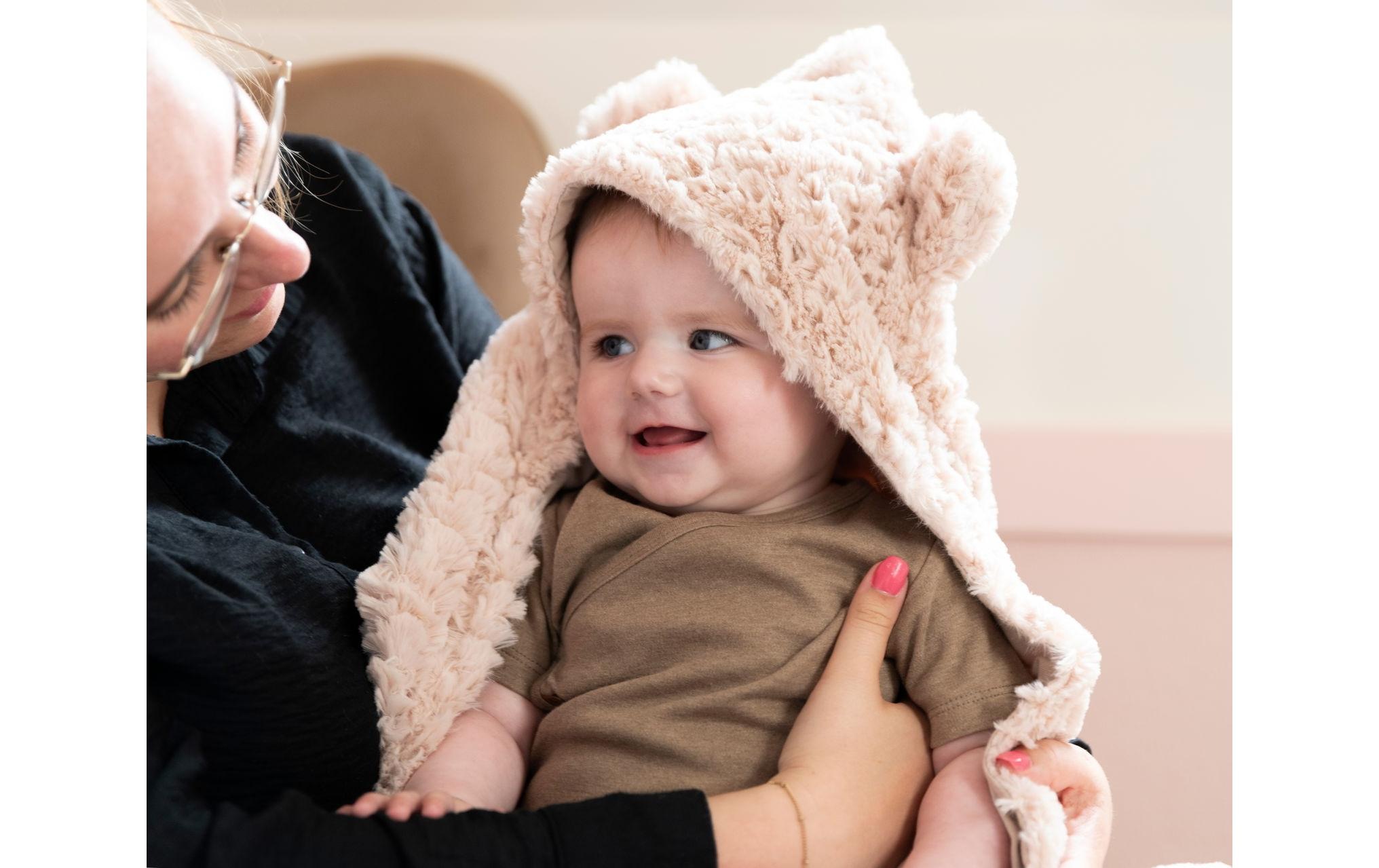   Couverture pour bébé »baby's only mit Ohren, Snow«