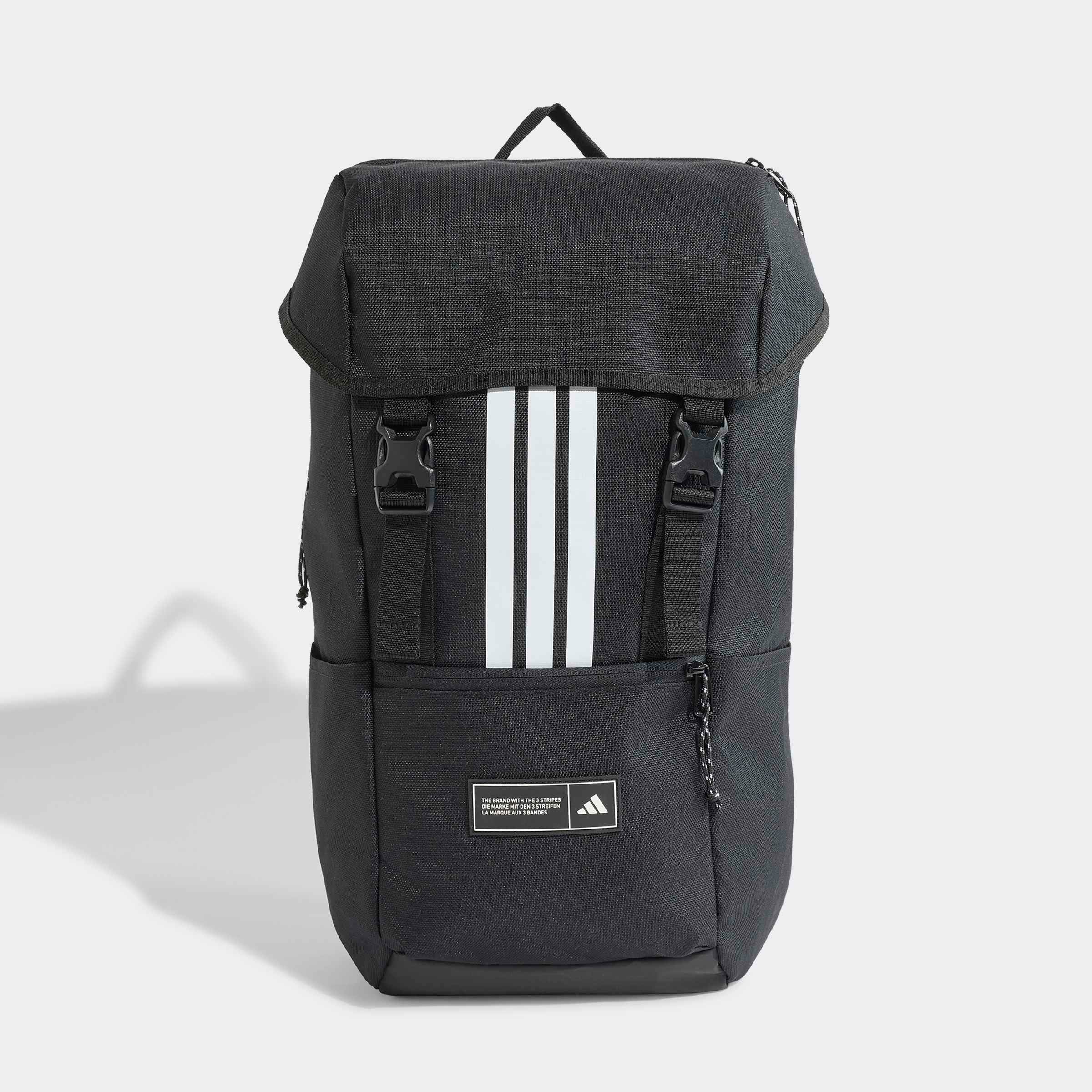 adidas Sportswear Sac à dos »3-STREIFEN, MIT KLAPPE« pour adultes, style sportif, look neutre, en polyester